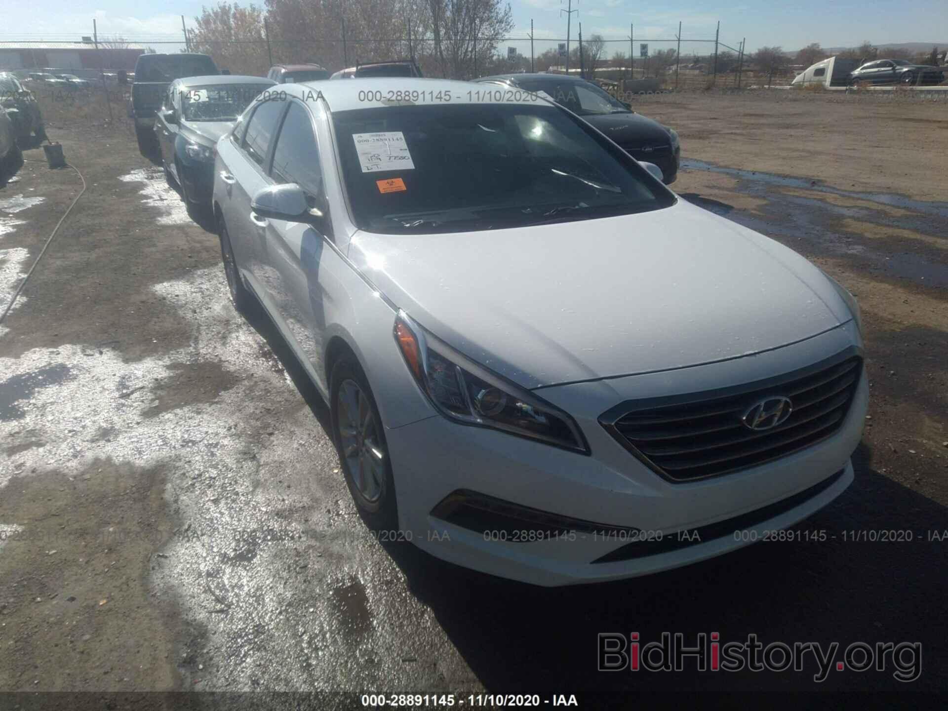 Photo 5NPE24AA5GH413155 - HYUNDAI SONATA 2016