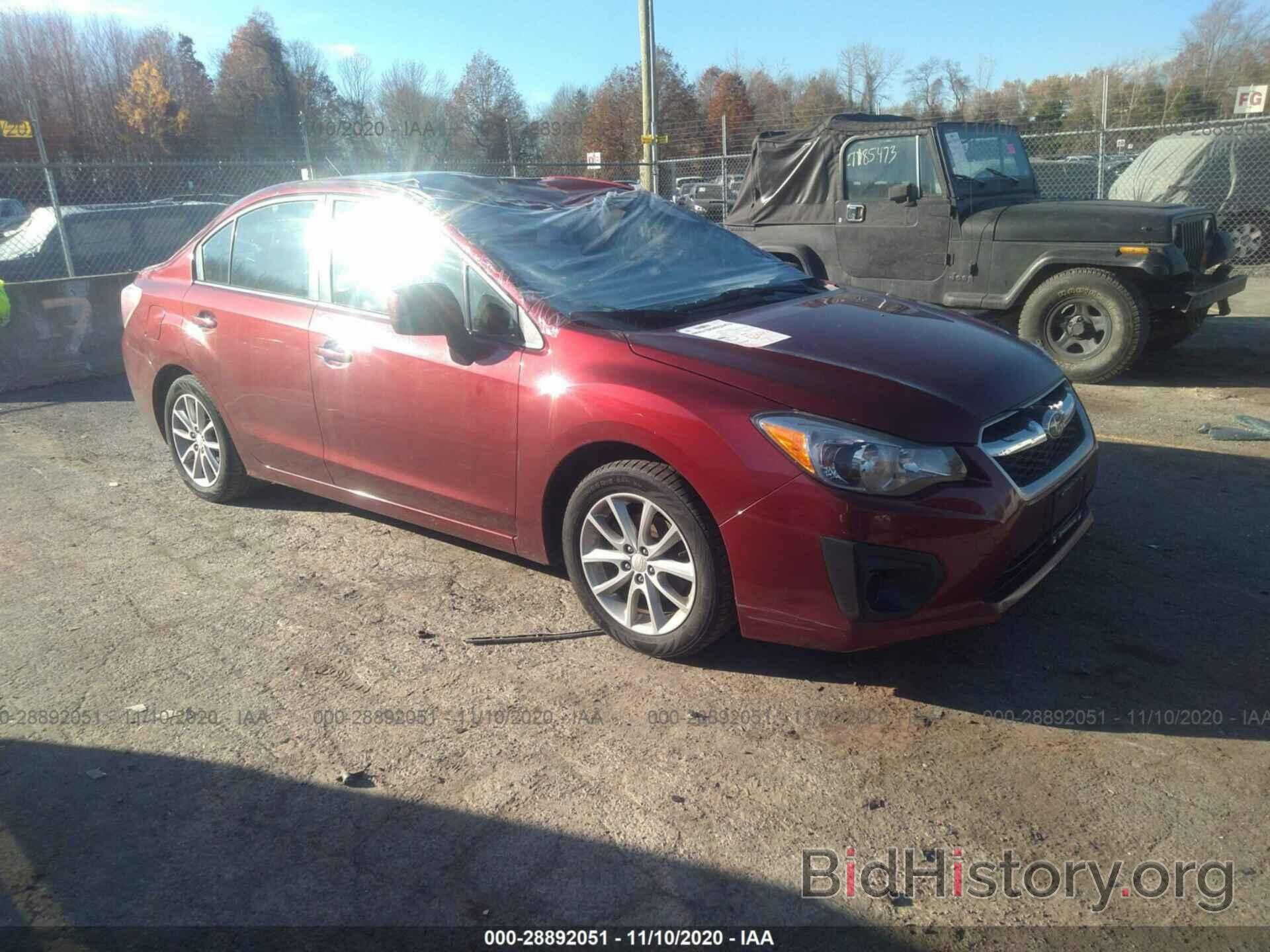 Photo JF1GJAC67CH006407 - SUBARU IMPREZA SEDAN 2012