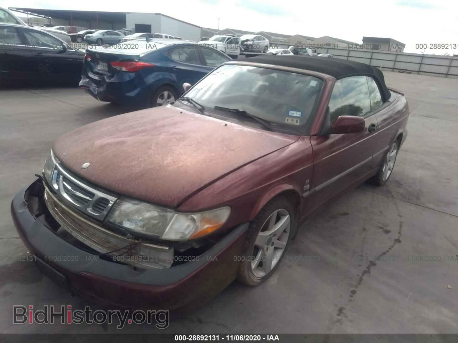 2003 SAAB 9-3 - VIN: YS3DF78KX37001451 - Фото 2