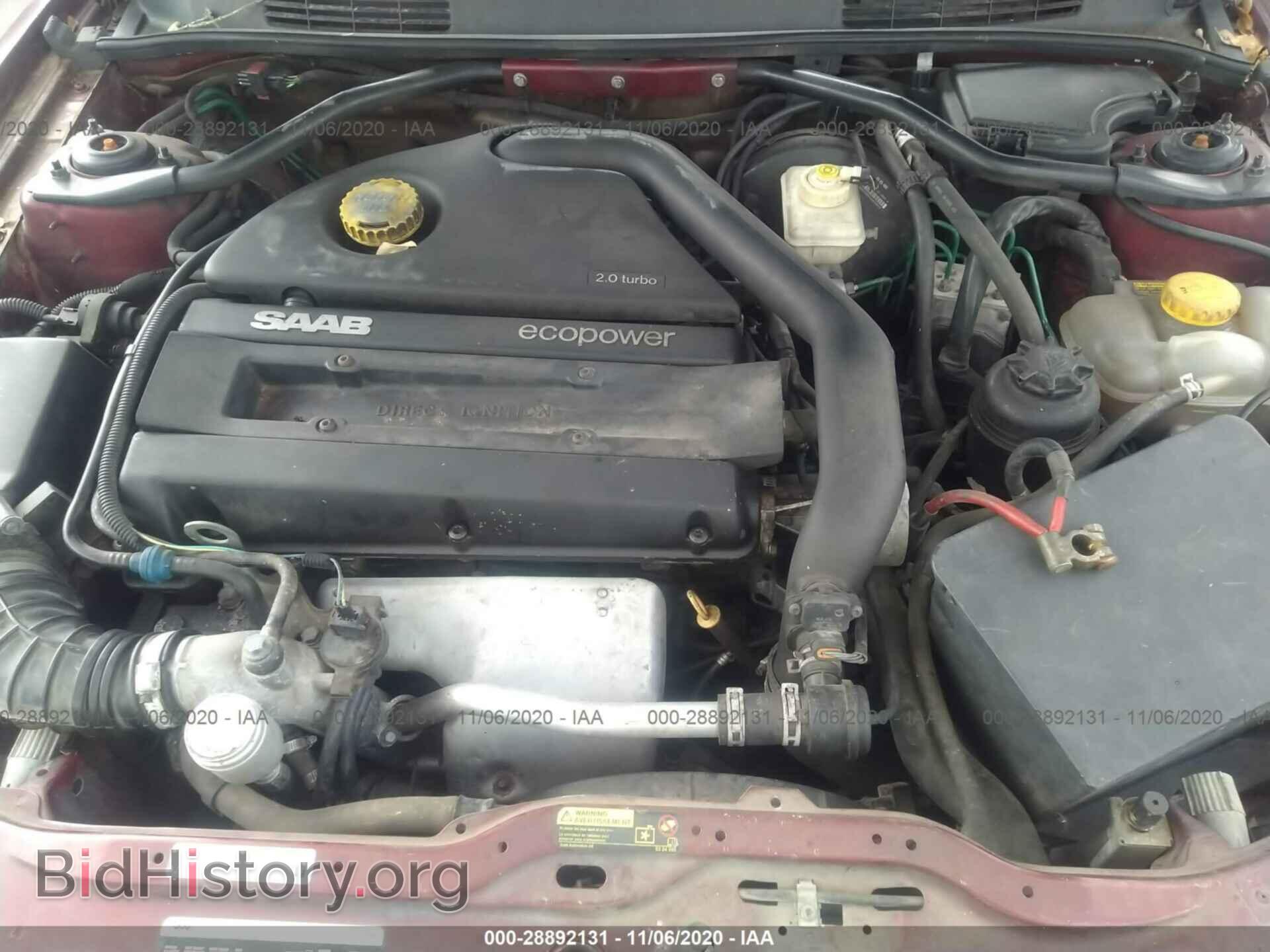 2003 SAAB 9-3 - VIN: YS3DF78KX37001451 - Фото 10