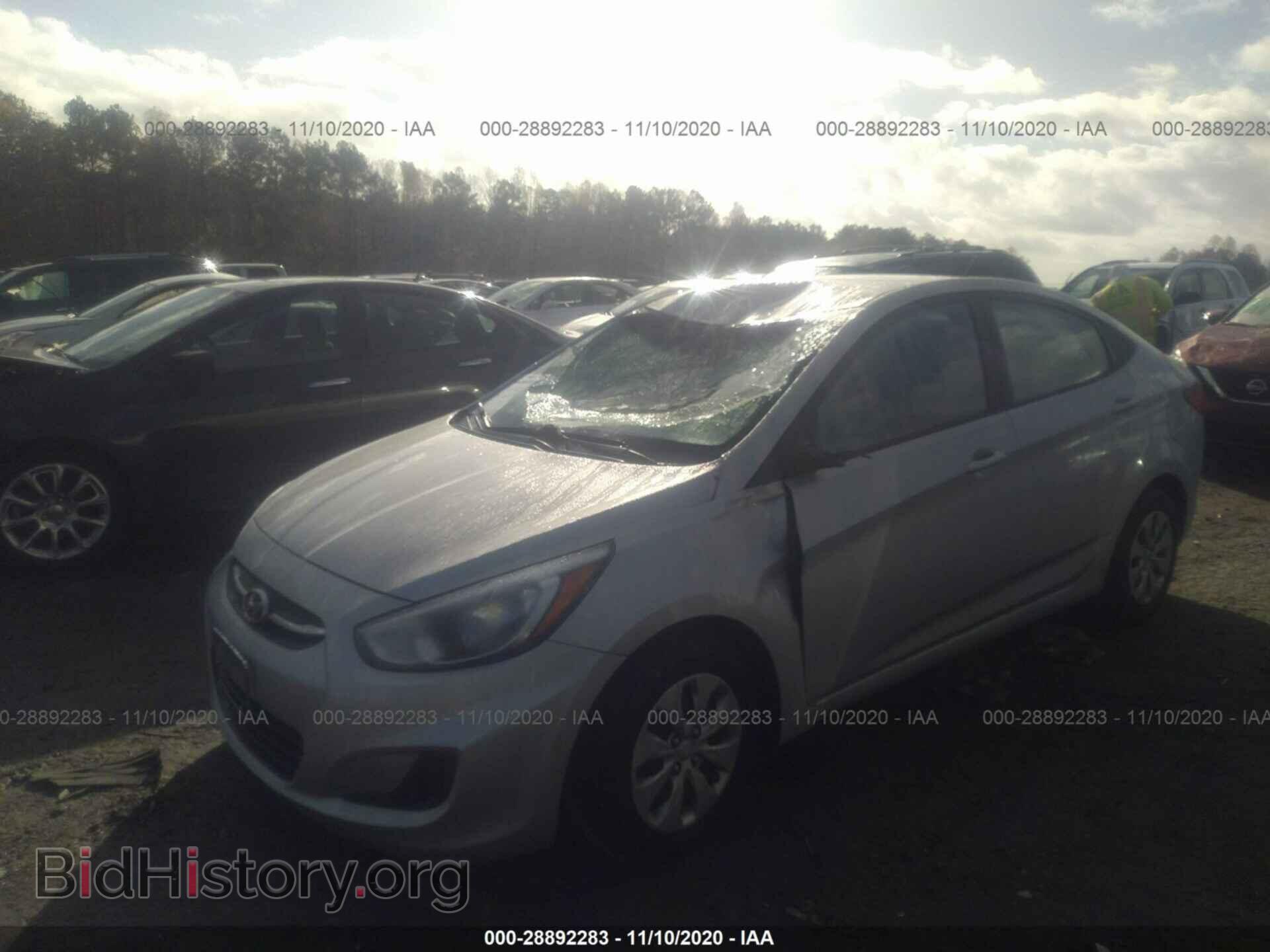 2017 HYUNDAI ACCENT - VIN: KMHCT4AE7HU193169 - Фото 2