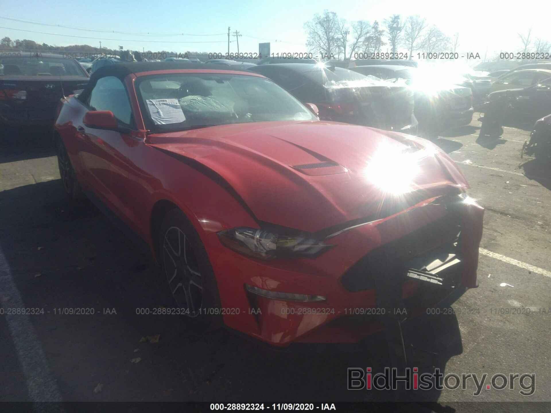 Photo 1FATP8UH1J5117684 - FORD MUSTANG 2018