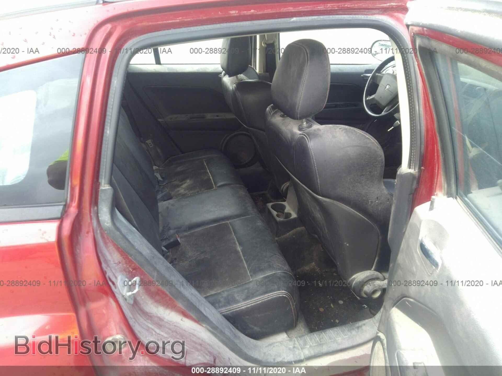 2009 DODGE CALIBER - VIN: 1B3HB68F59D208732 - Photo 8