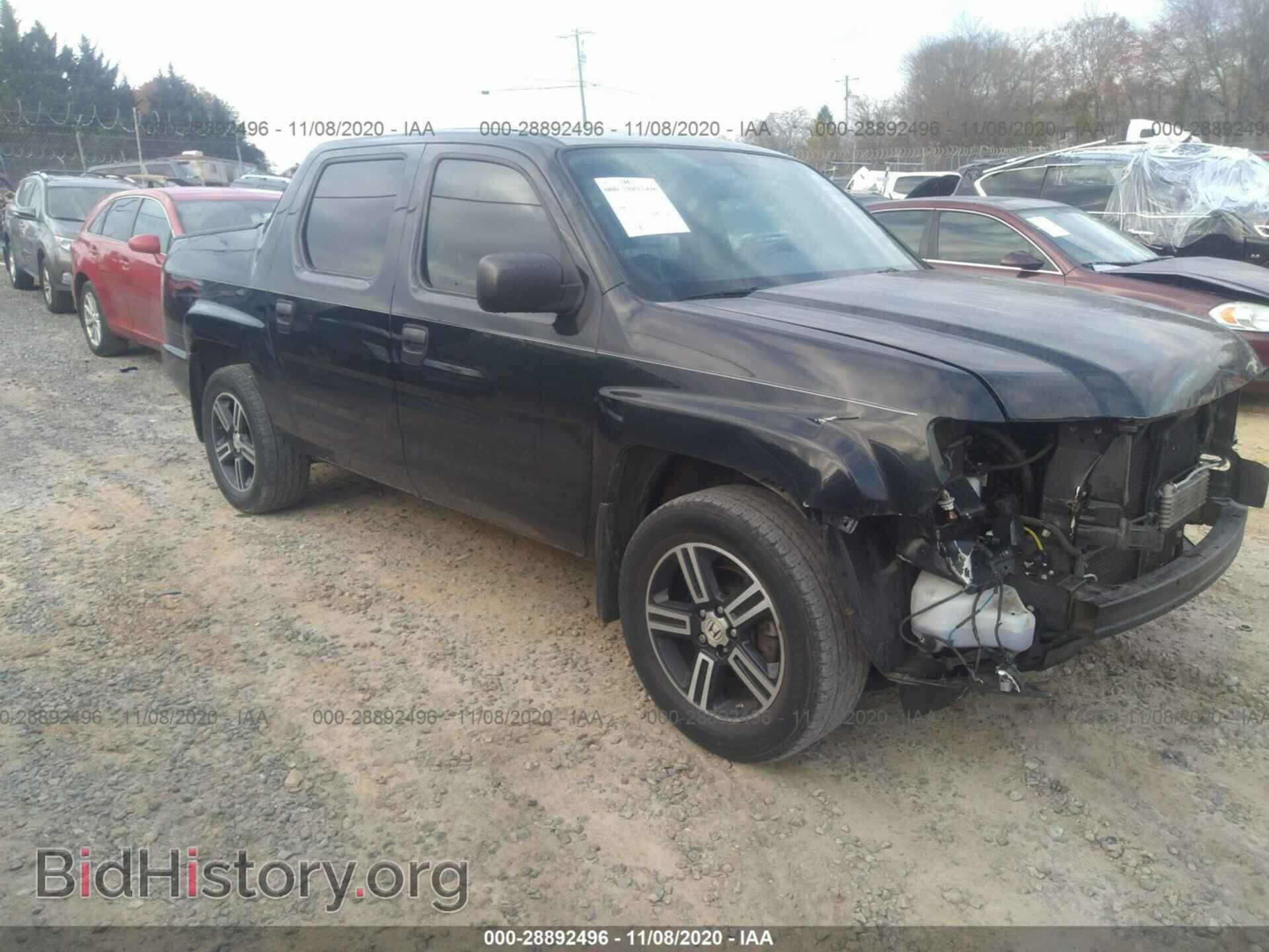 Фотография 5FPYK1F73DB005702 - HONDA RIDGELINE 2013