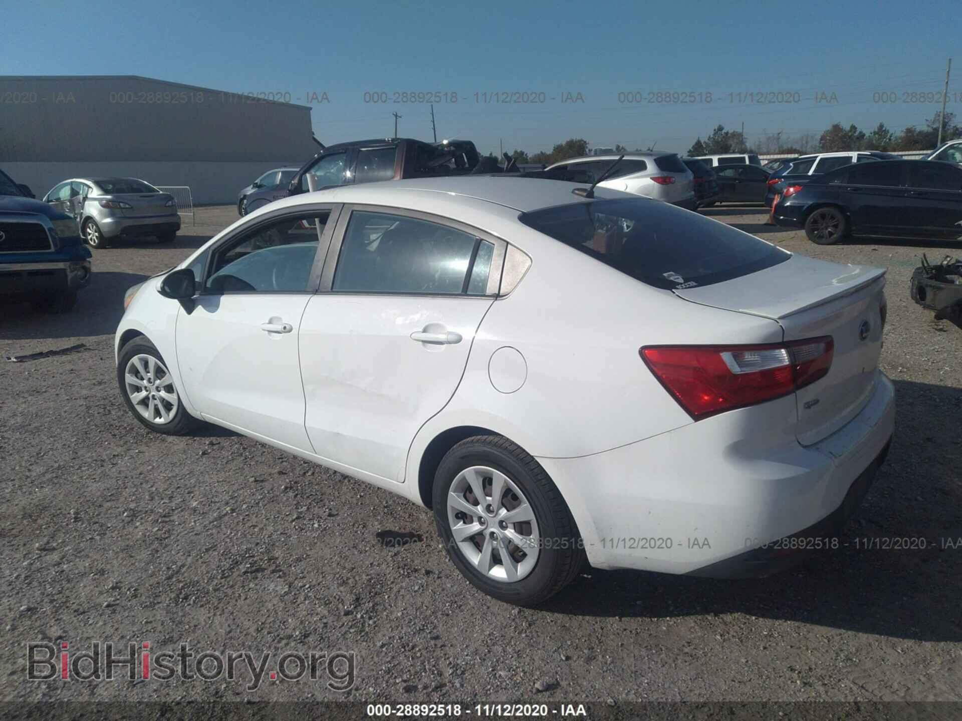 2013 KIA RIO - VIN: KNADM4A33D6184940 - Фото 3