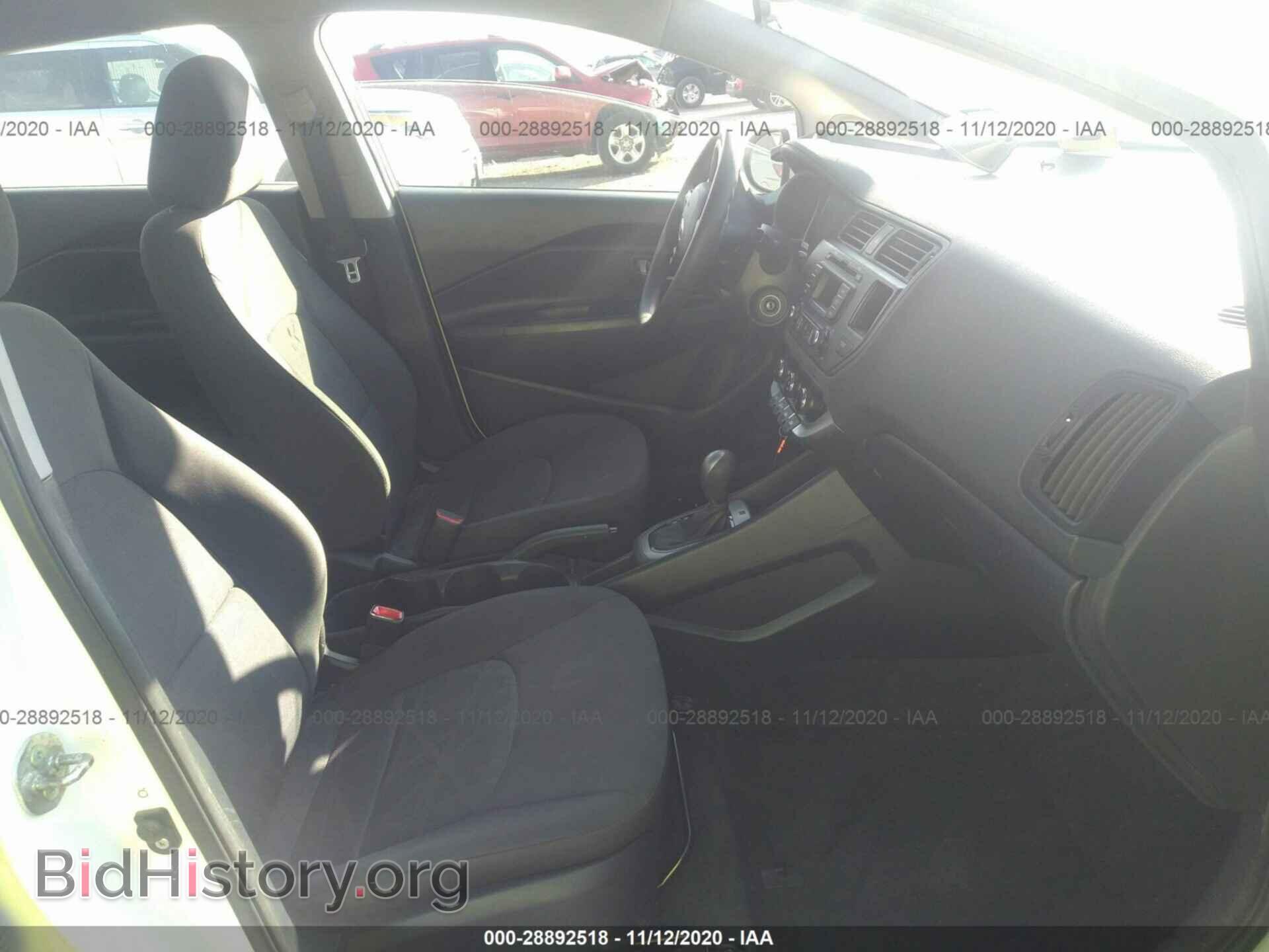 2013 KIA RIO - VIN: KNADM4A33D6184940 - Фото 5