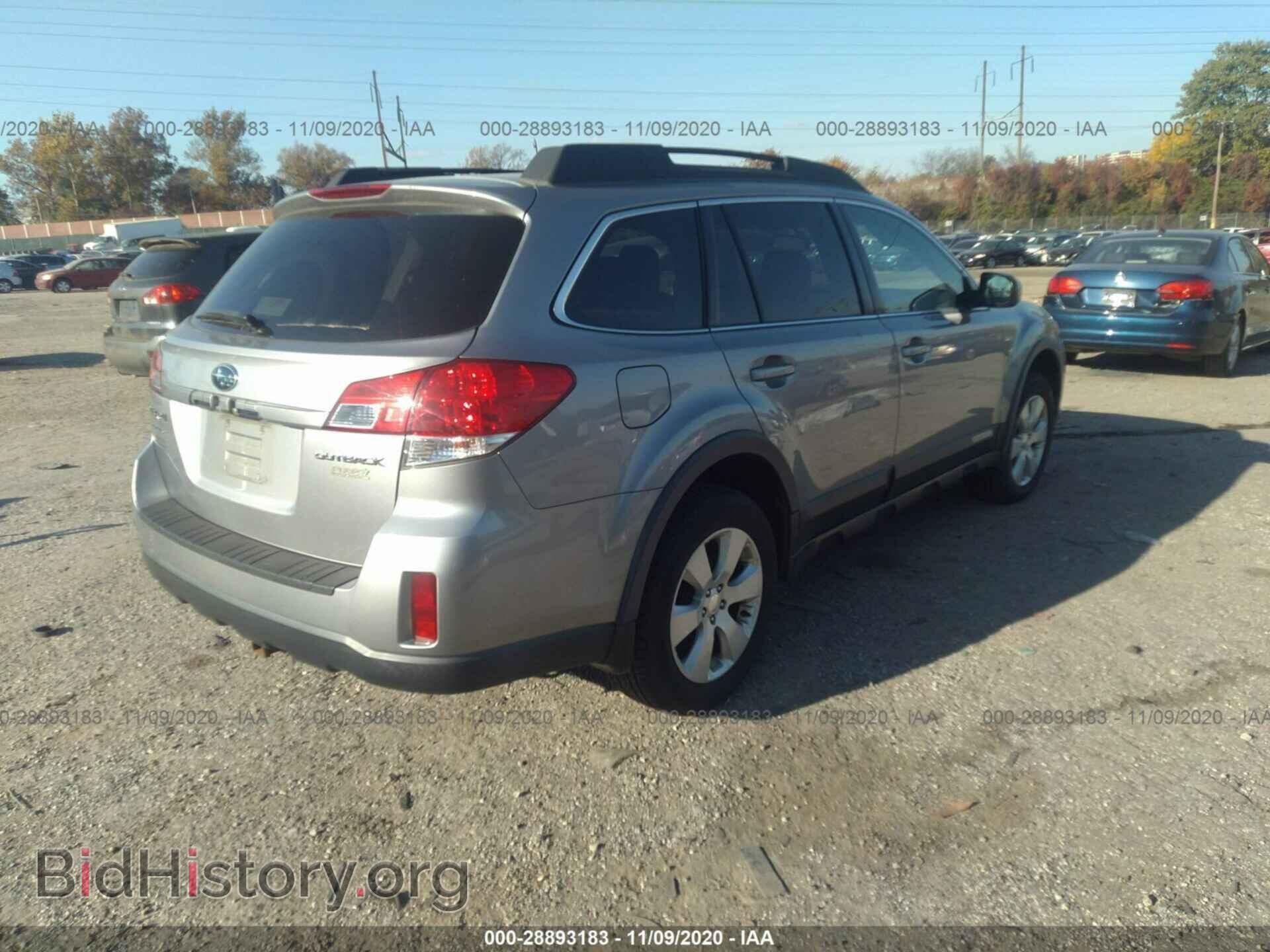 2010 SUBARU OUTBACK - VIN: 4S4BRBKC6A3317780 - Фото 4