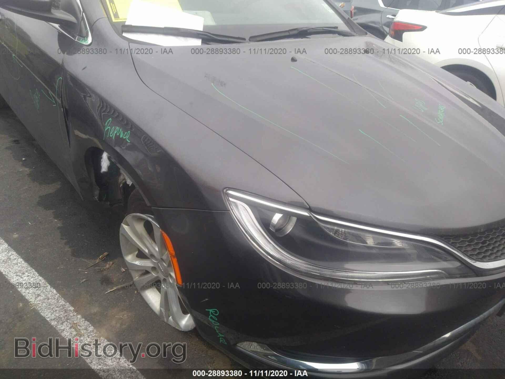 2016 CHRYSLER 200 - VIN: 1C3CCCAB1GN143899 - Фото 6