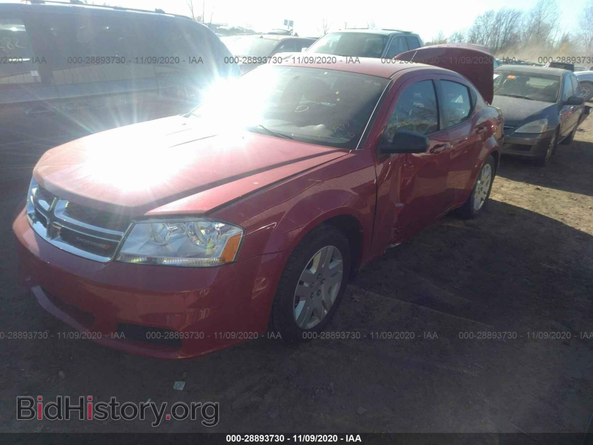 2013 DODGE AVENGER - VIN: 1C3CDZAB9DN637195 - Photo 2