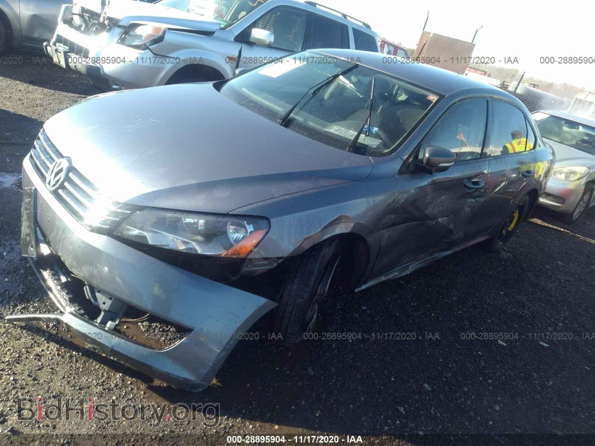 2013 VOLKSWAGEN PASSAT - VIN: 1VWAP7A37DC062210 - Фото 2