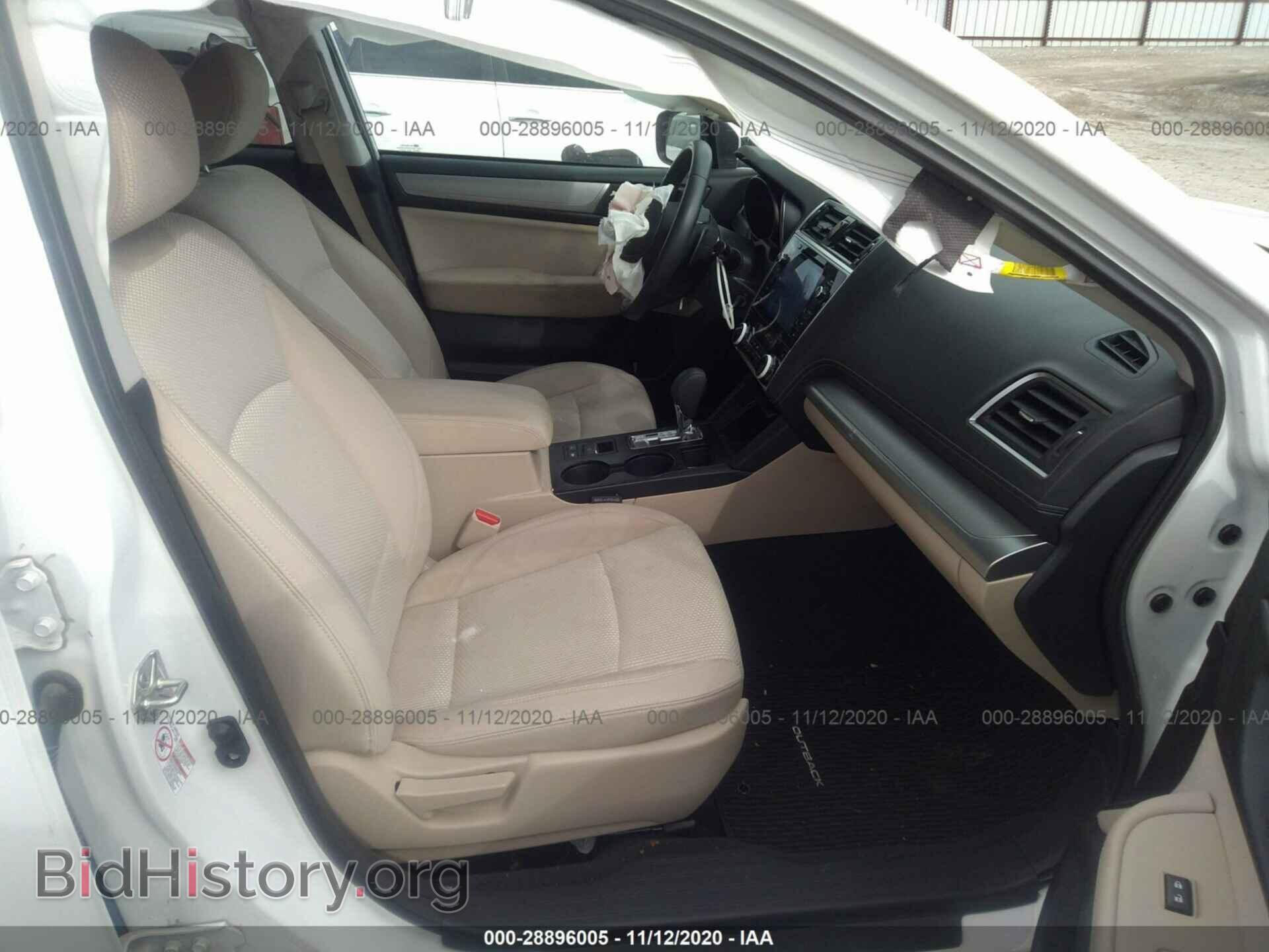 2019 SUBARU OUTBACK - VIN: 4S4BSAFCXK3304086 - Фото 5