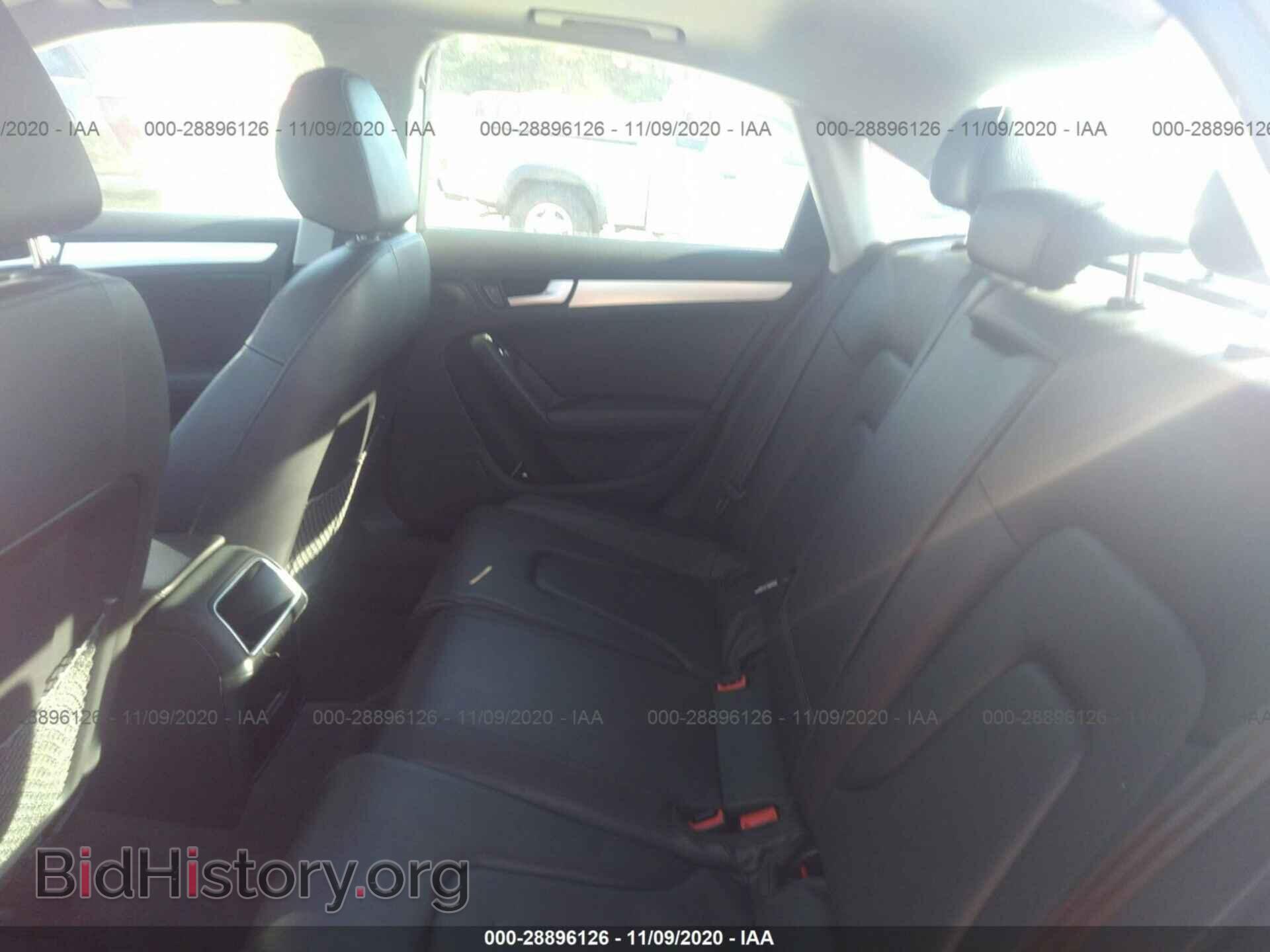 2013 AUDI A4 - VIN: WAUDFAFL1DN037717 - Фото 8