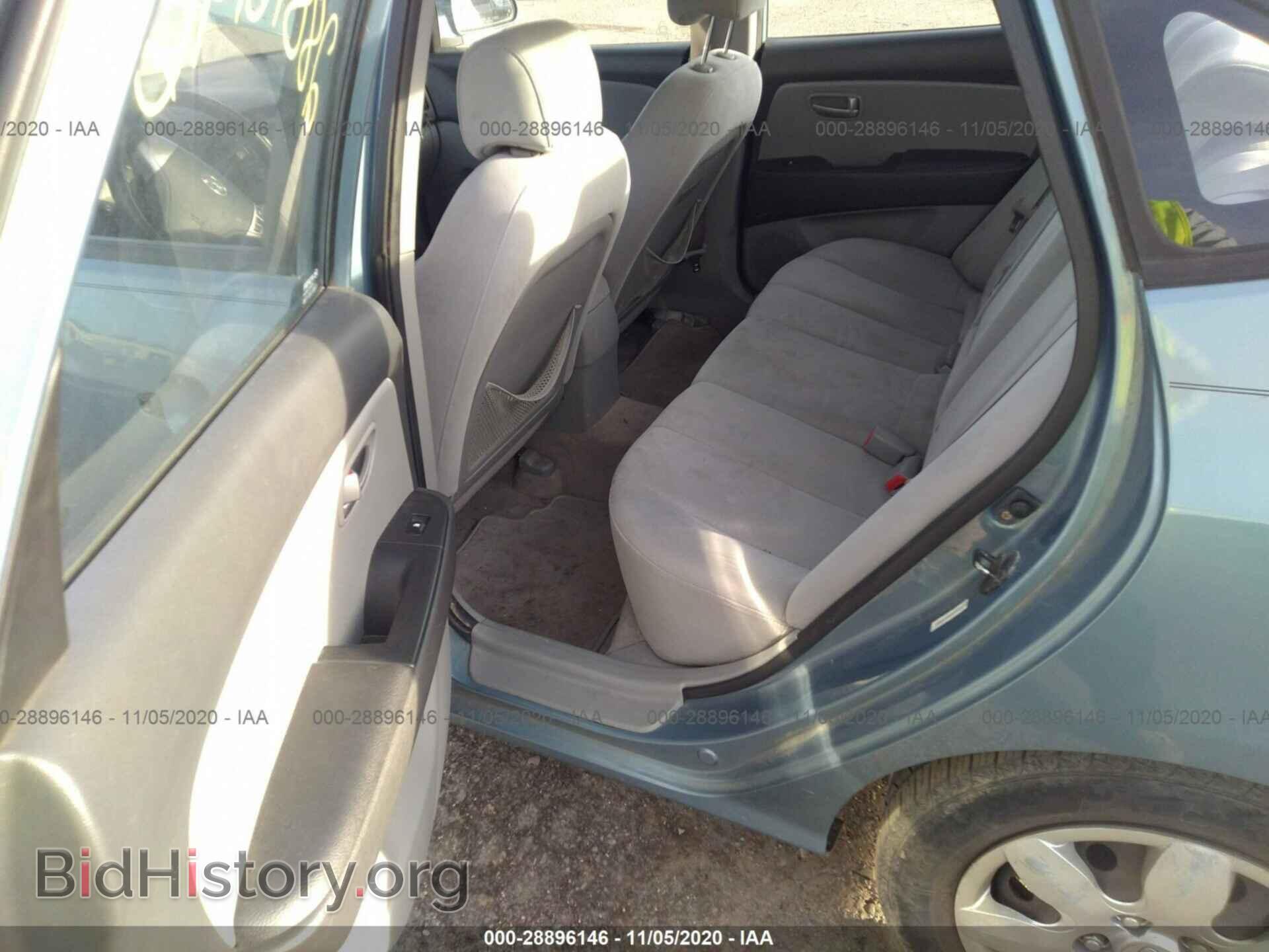 2007 HYUNDAI ELANTRA - VIN: KMHDU46D27U201727 - Фото 8