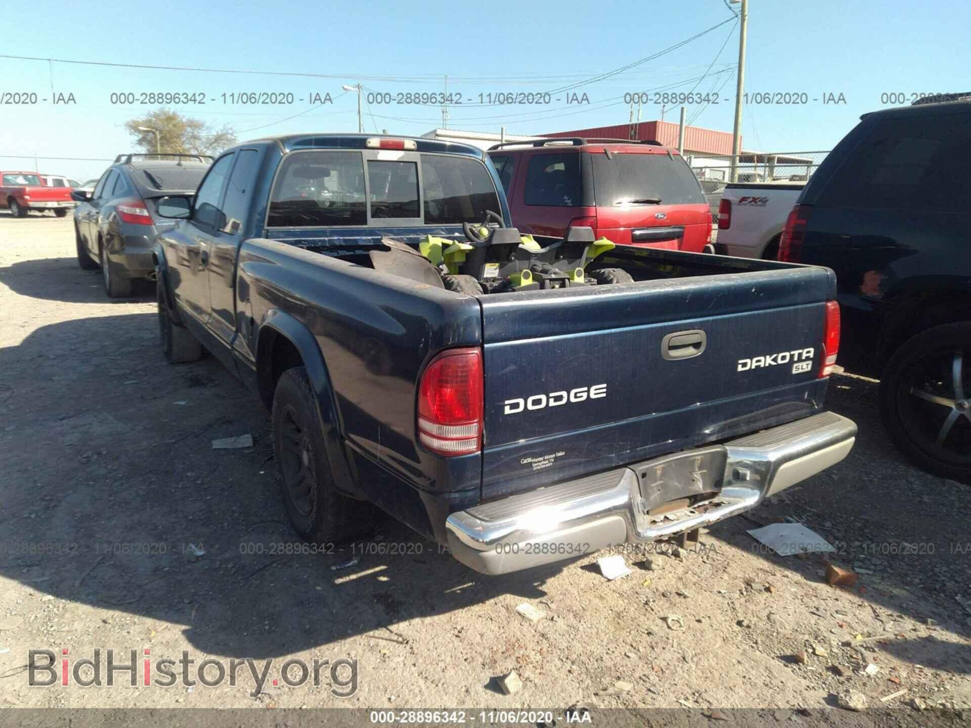 2004 DODGE DAKOTA - VIN: 1D7GL42K64S570273 - Фото 3