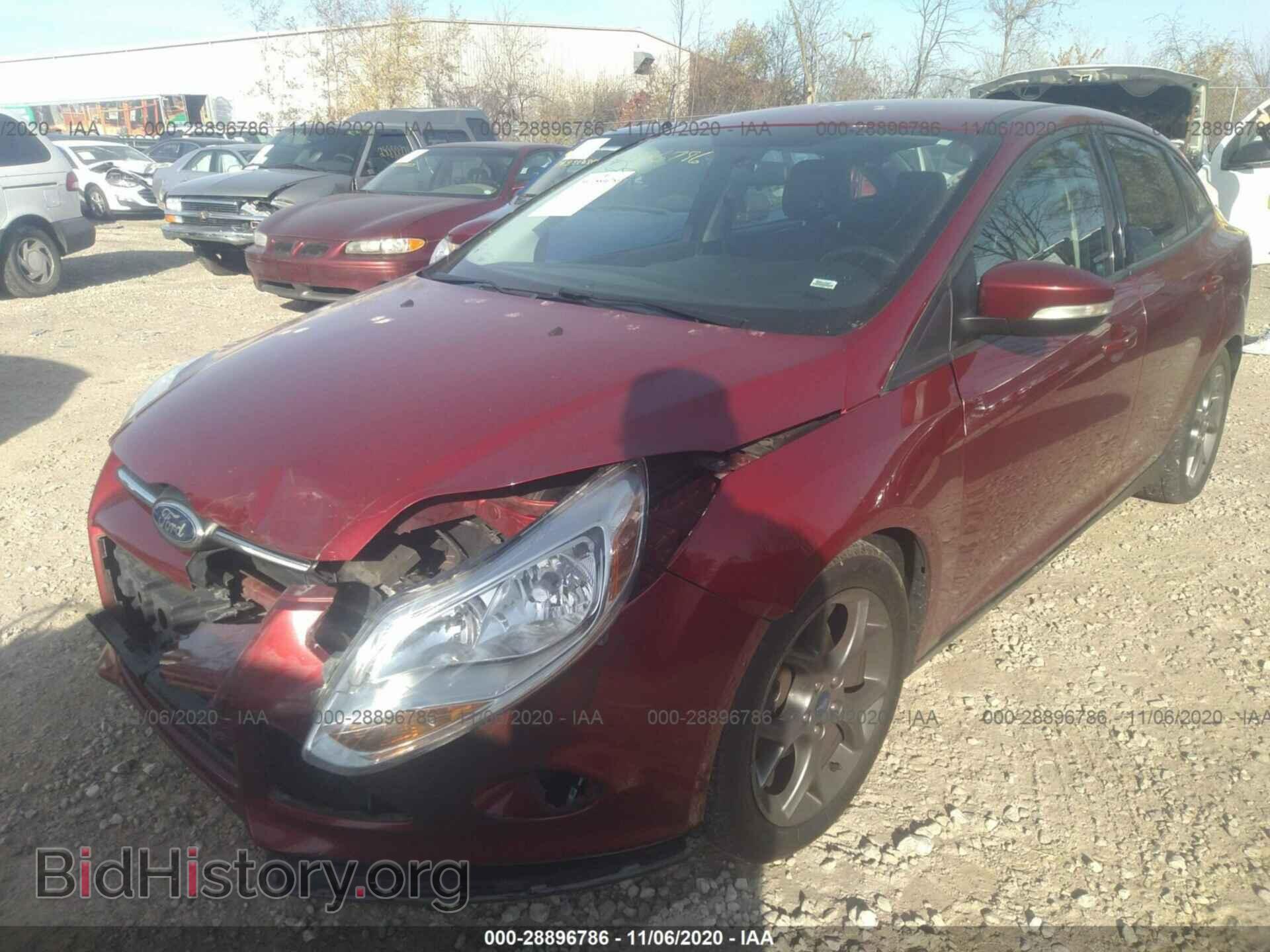 2014 FORD FOCUS - VIN: 1FADP3F2XEL370049 - Фото 2