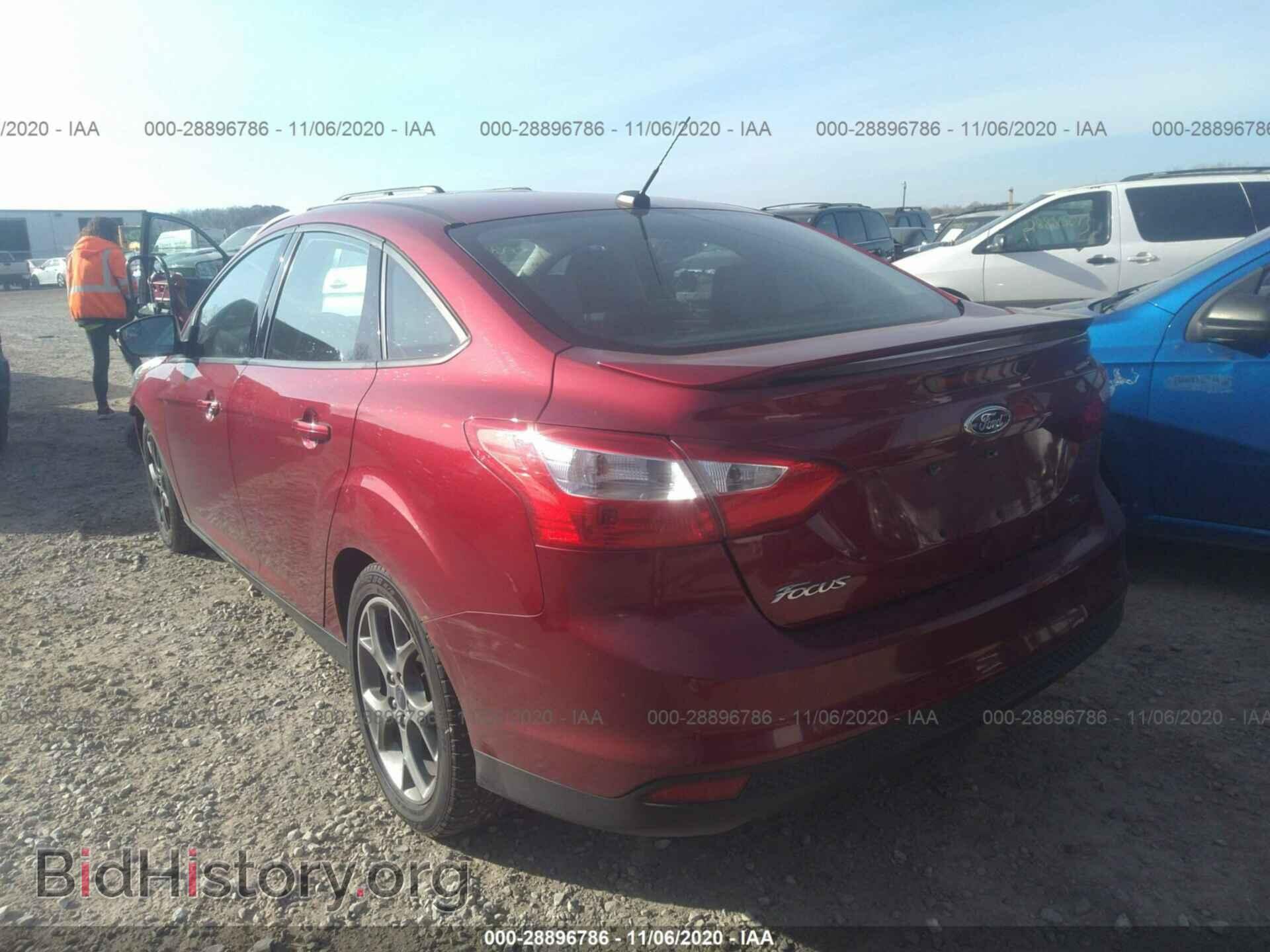 2014 FORD FOCUS - VIN: 1FADP3F2XEL370049 - Фото 3