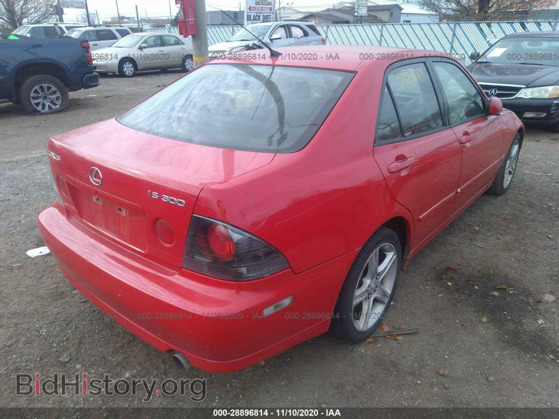 2002 LEXUS IS 300 - VIN: JTHBD192420060338 - Фото 4