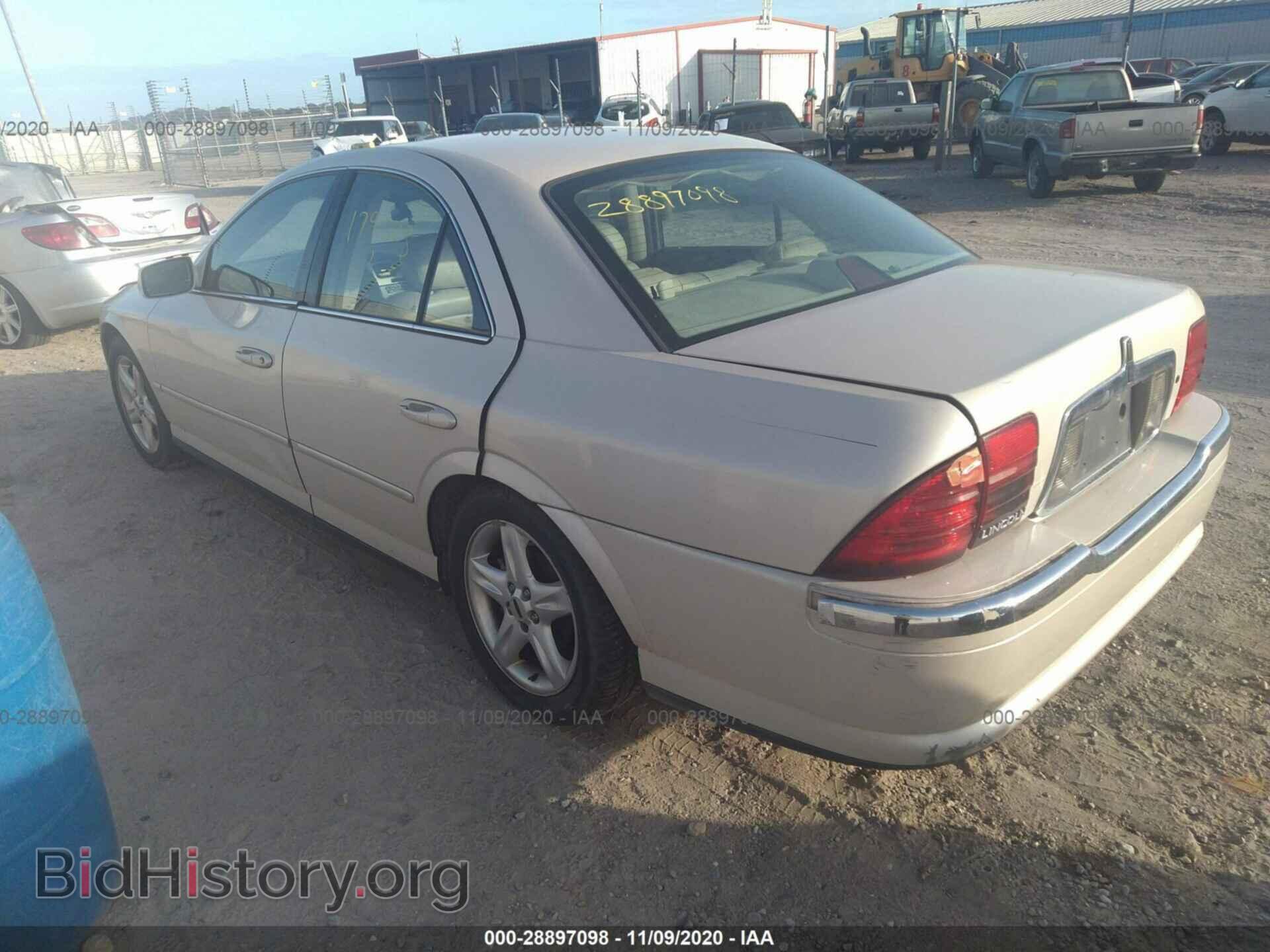 2002 LINCOLN LS - VIN: 1LNHM87A72Y691032 - Фото 3