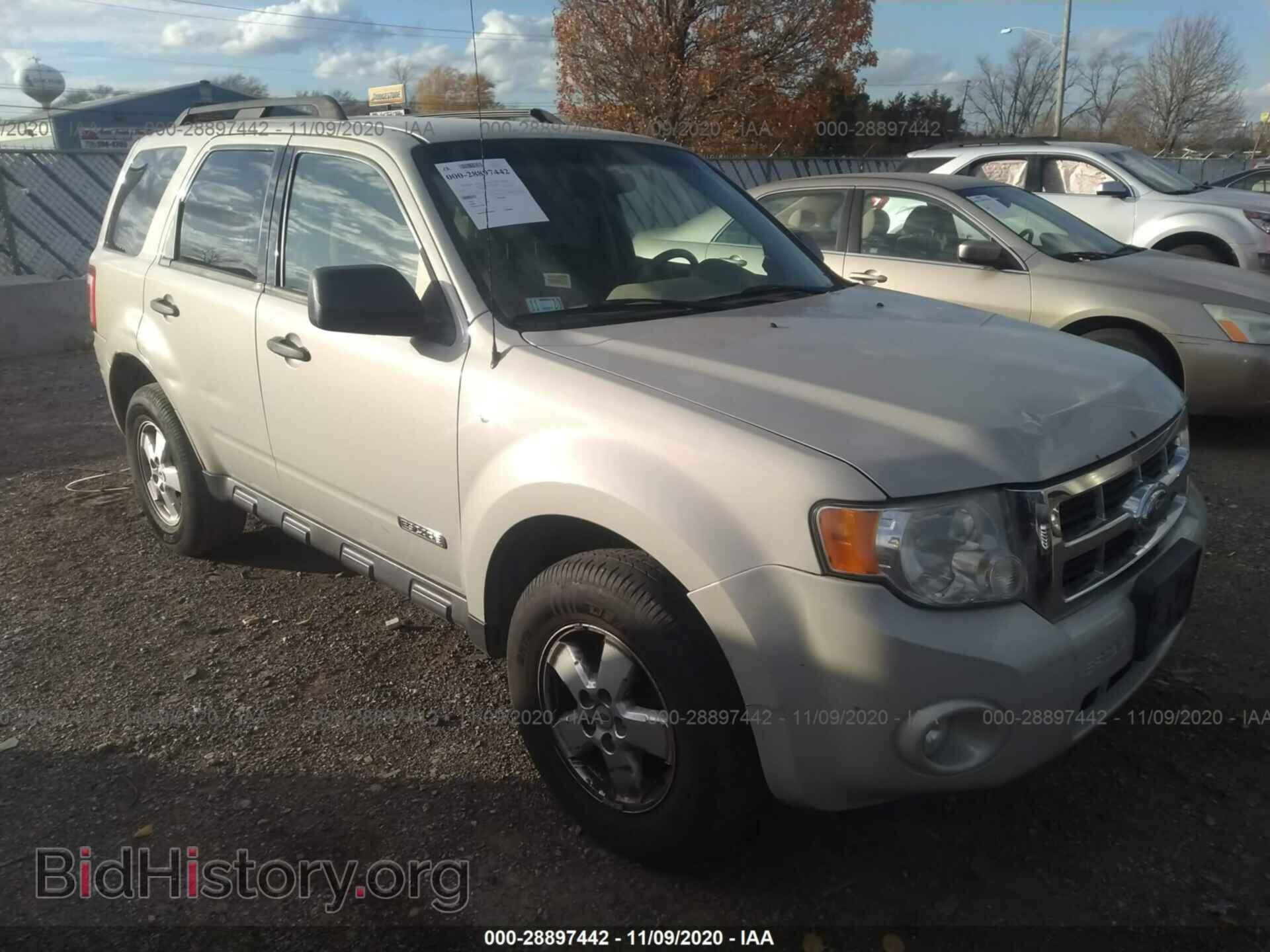 Фотография 1FMCU03148KA73566 - FORD ESCAPE 2008