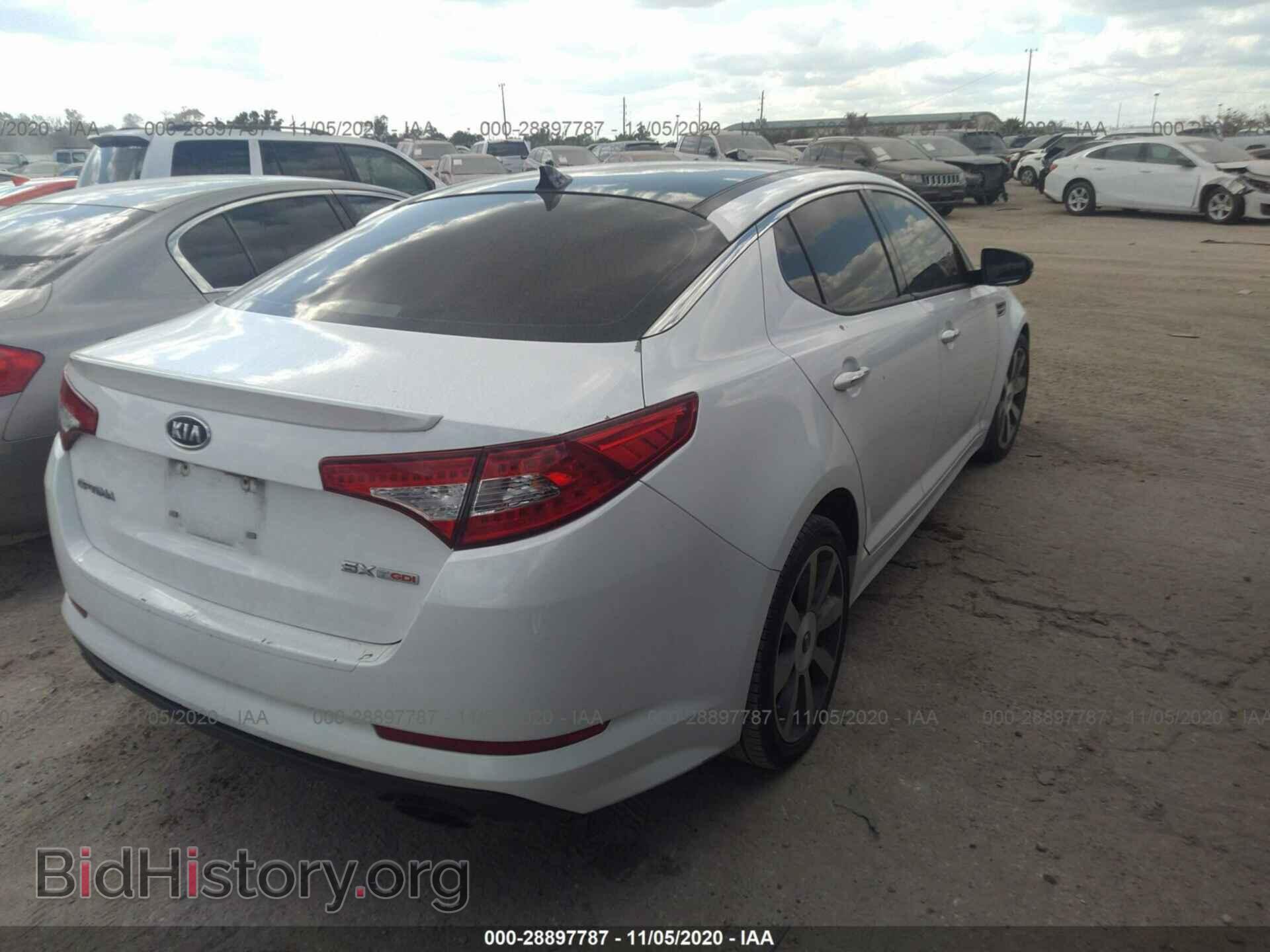 2012 KIA OPTIMA - VIN: 5XXGR4A63CG007672 - Фото 4