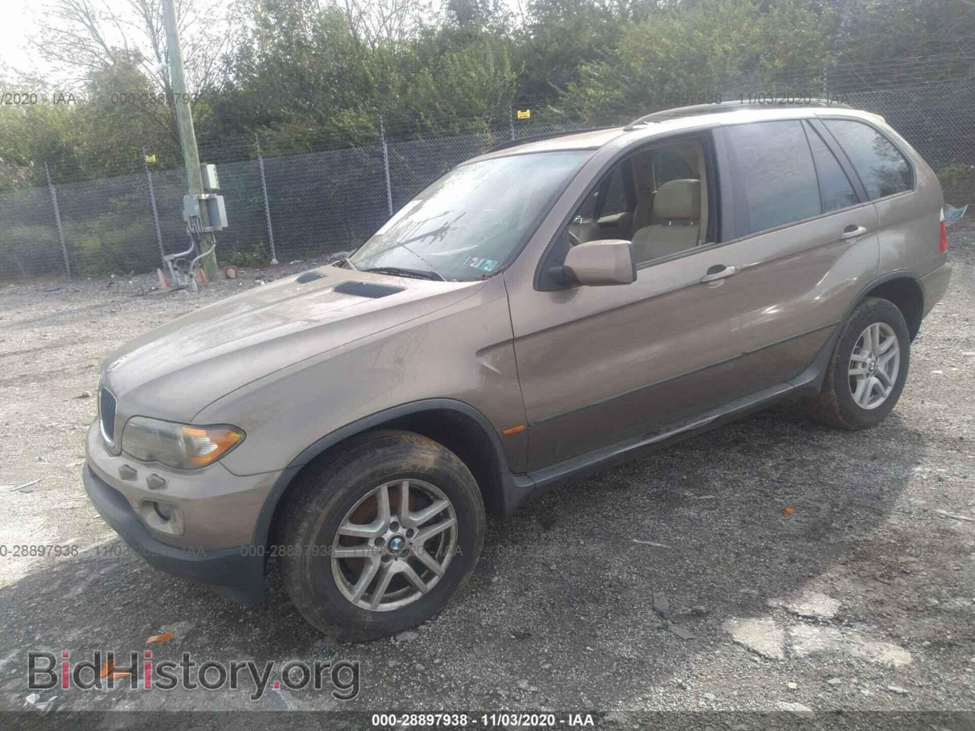 2006 BMW X5 - VIN: 5UXFA13586LY28629 - Фото 2