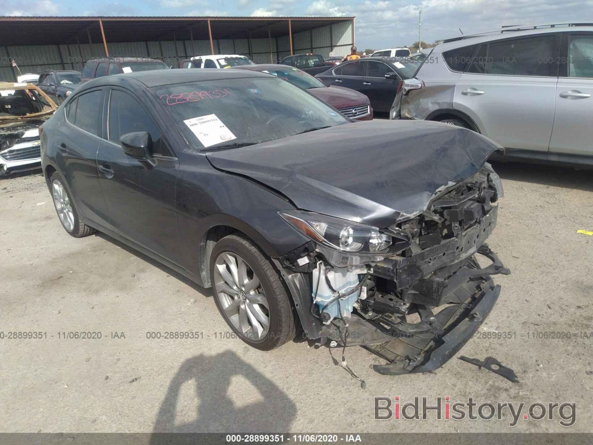 Photo JM1BM1W35G1299767 - MAZDA MAZDA3 2016