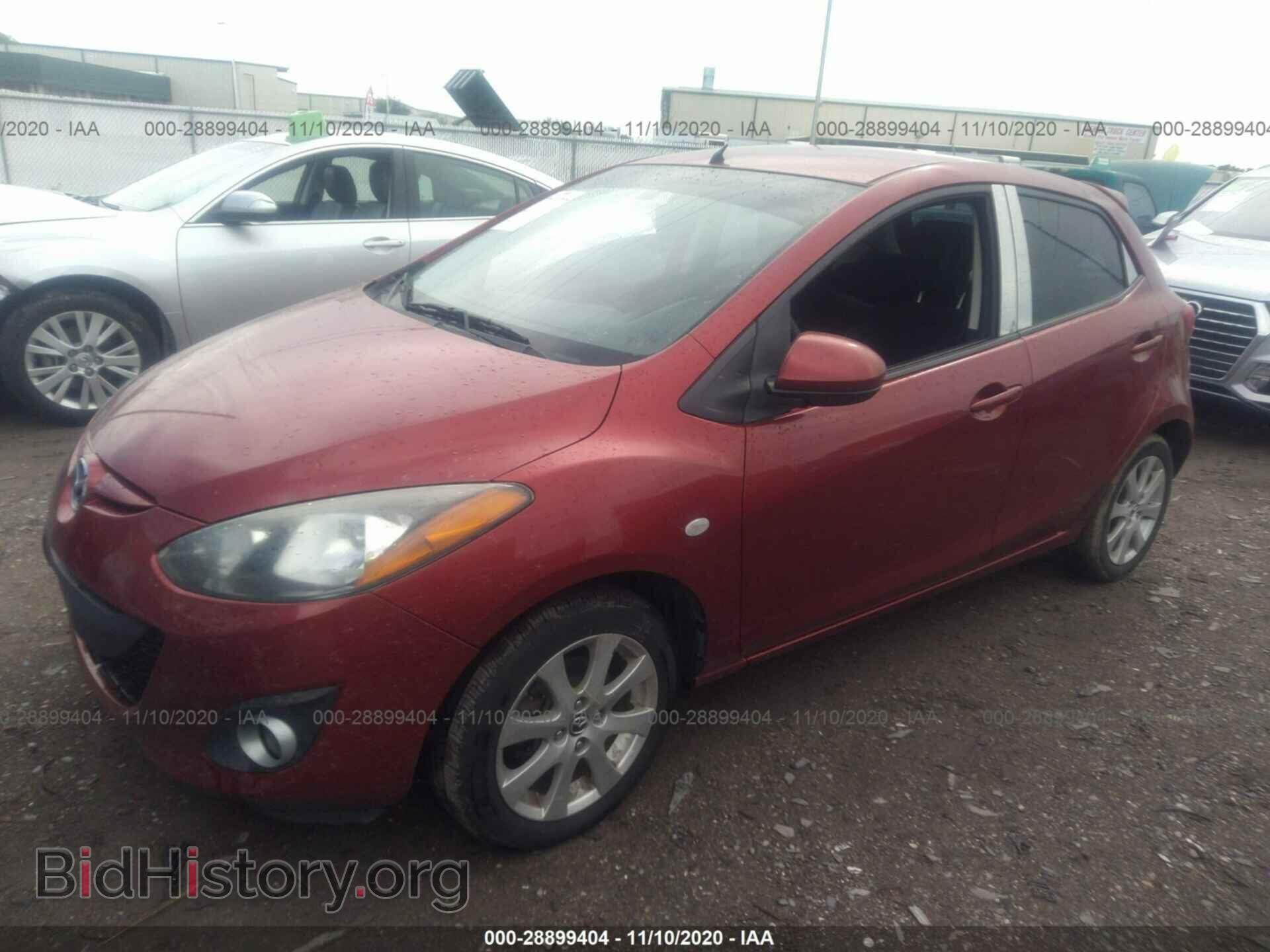 2014 MAZDA MAZDA2 - VIN: JM1DE1LY2E0177179 - Фото 2