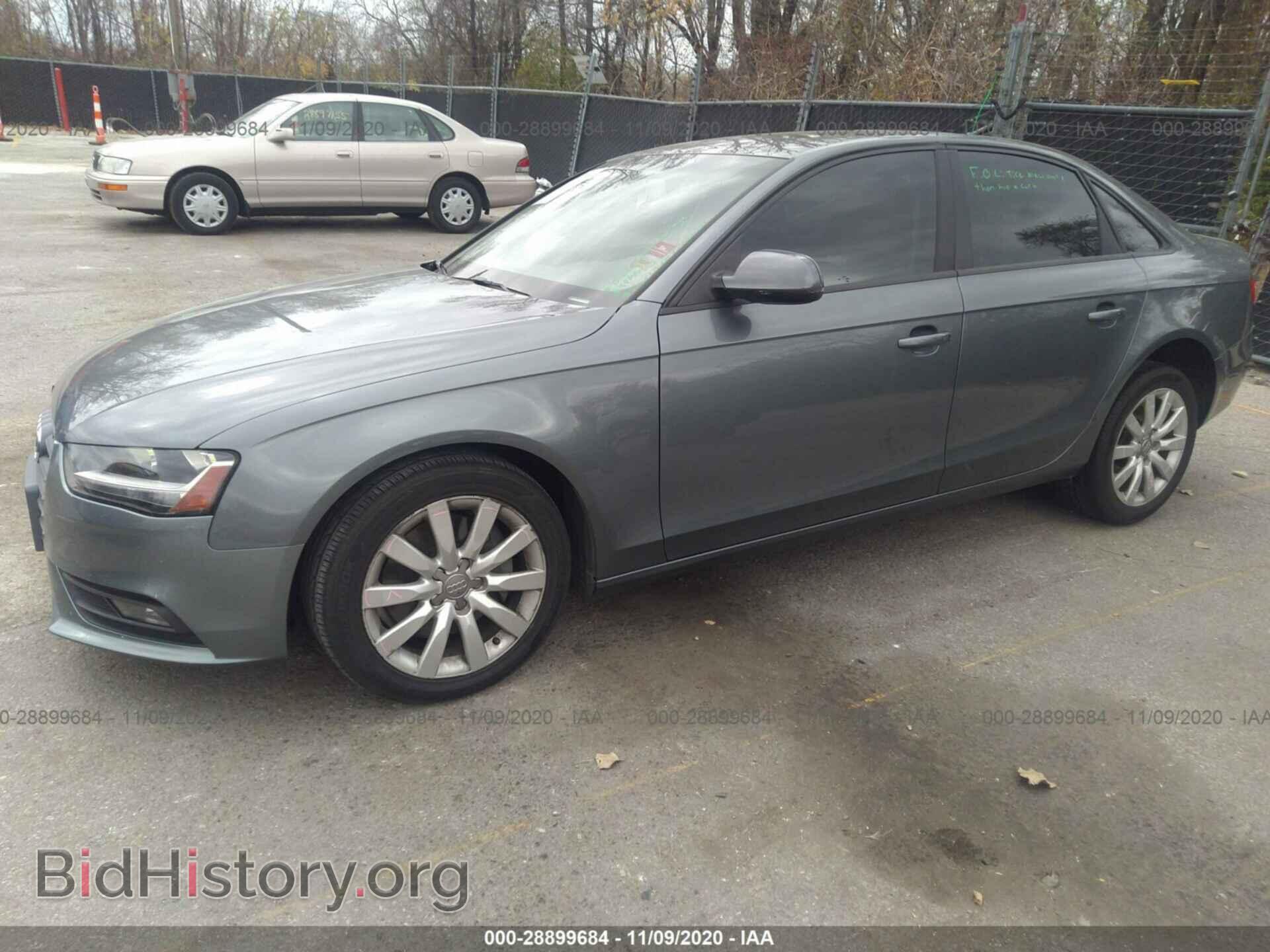 2013 AUDI A4 - VIN: WAUBFAFL7DN042881 - Фото 2