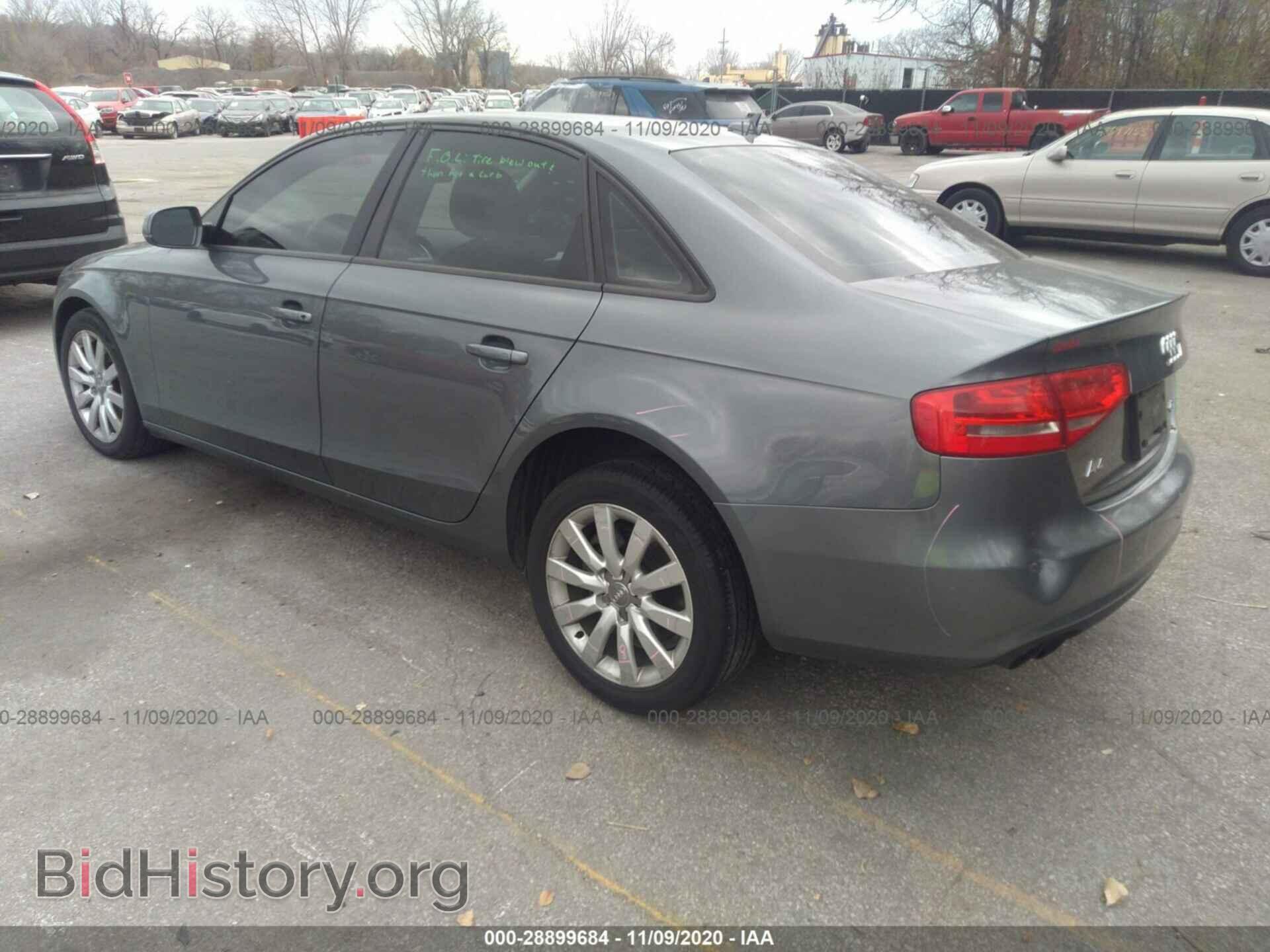 2013 AUDI A4 - VIN: WAUBFAFL7DN042881 - Фото 3