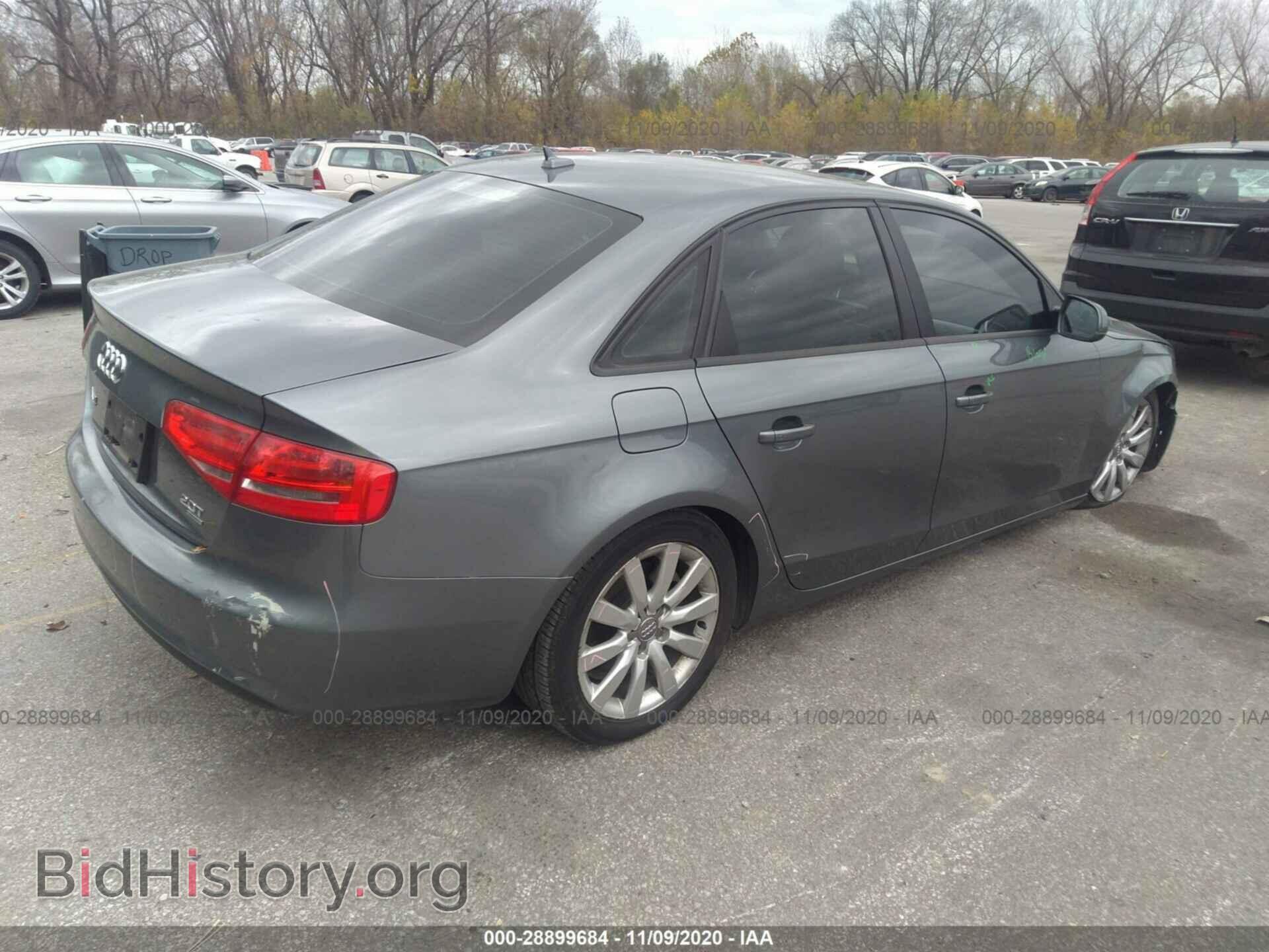 2013 AUDI A4 - VIN: WAUBFAFL7DN042881 - Фото 4