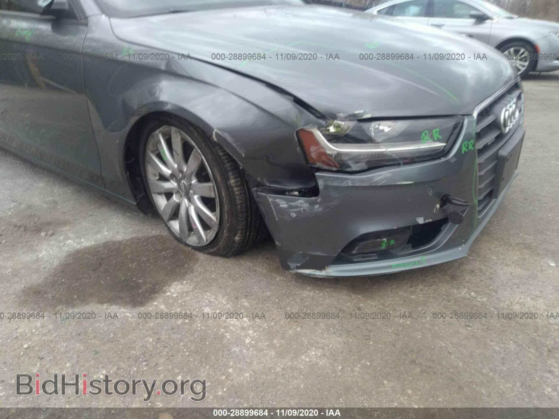 2013 AUDI A4 - VIN: WAUBFAFL7DN042881 - Фото 6