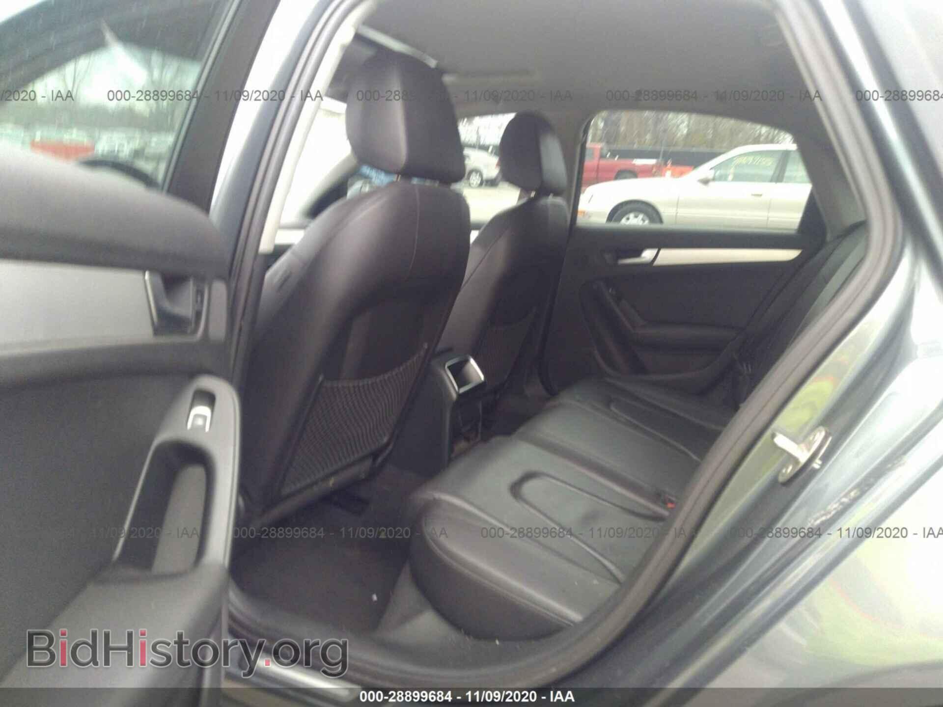 2013 AUDI A4 - VIN: WAUBFAFL7DN042881 - Фото 8