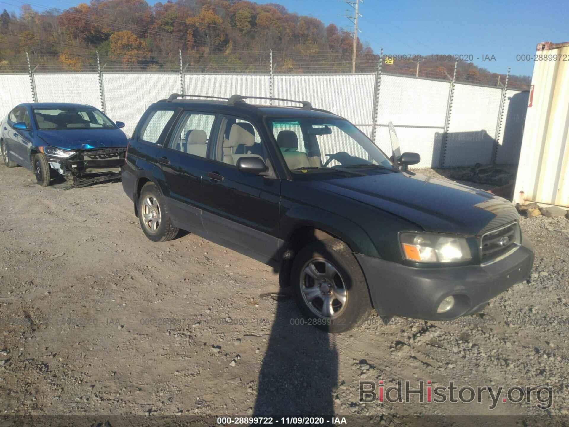 Photo JF1SG63643H726804 - SUBARU FORESTER 2003
