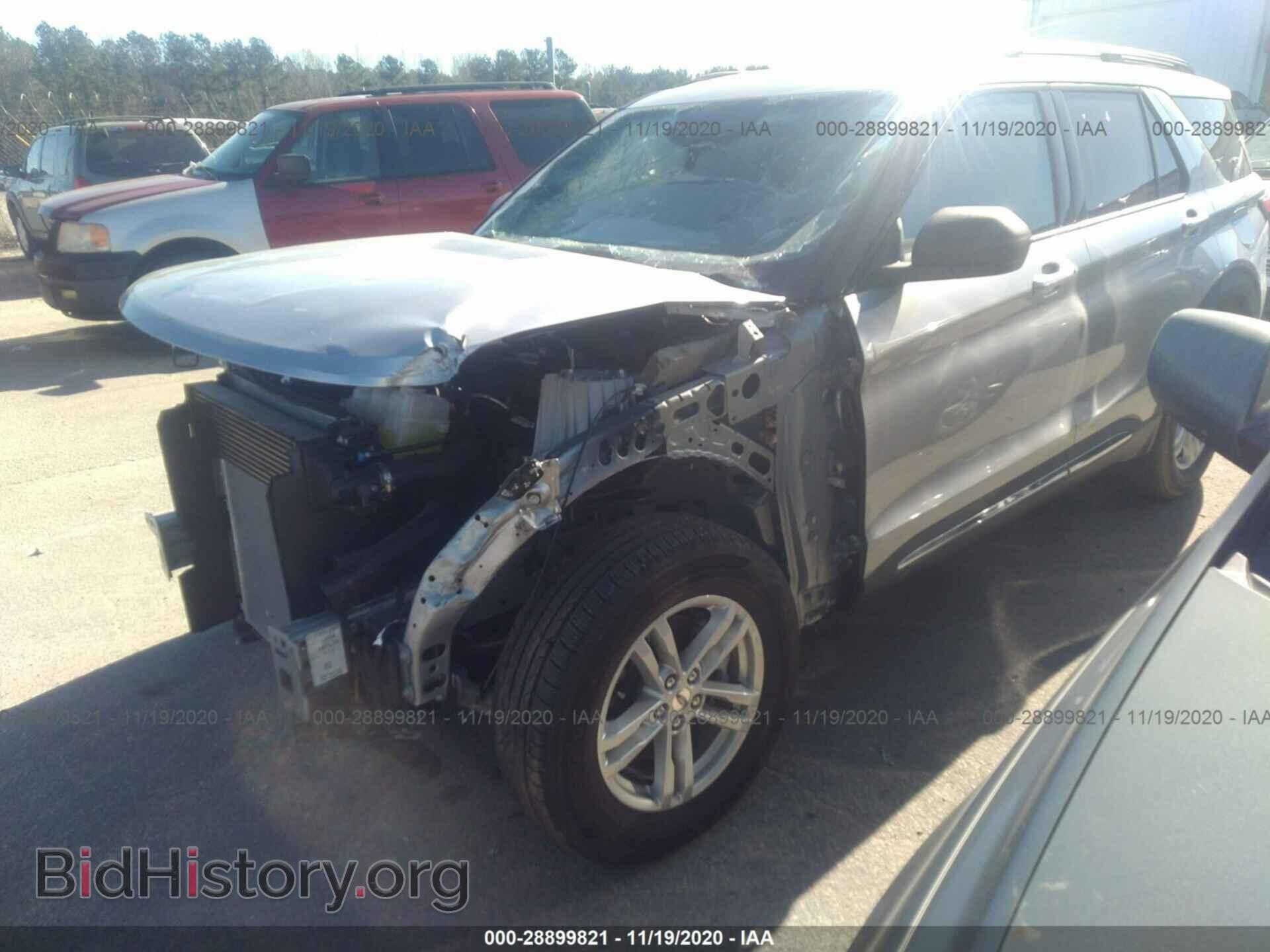 2020 FORD EXPLORER - VIN: 1FMSK7DH6LGA33829 - Фото 2