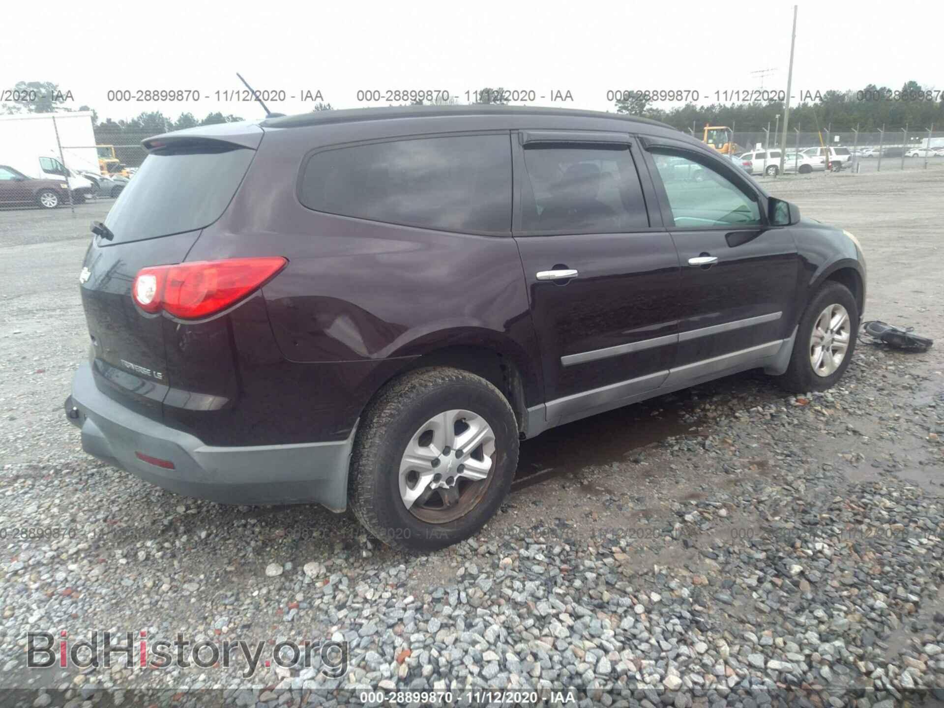 2009 CHEVROLET TRAVERSE - VIN: 1GNER13D59S162182 - Фото 4
