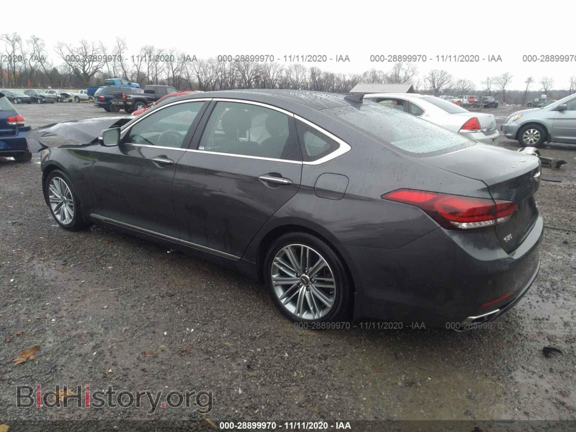 2018 GENESIS G80 - VIN: KMHGN4JE6JU229662 - Фото 3