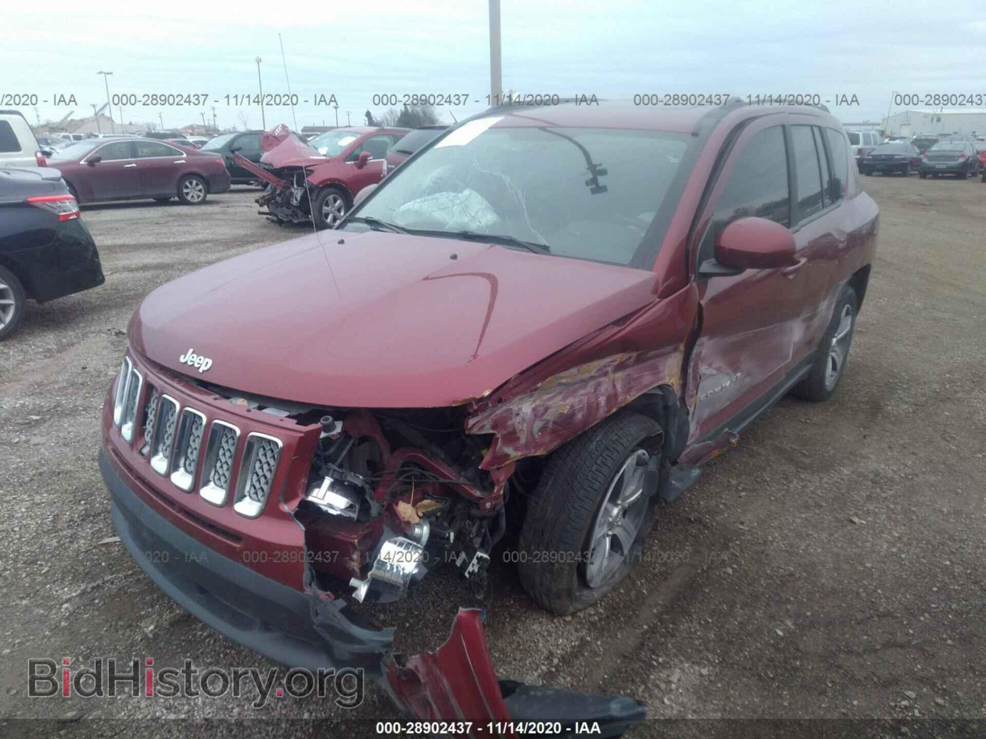 2017 JEEP COMPASS - VIN: 1C4NJCEB9HD163085 - Фото 2