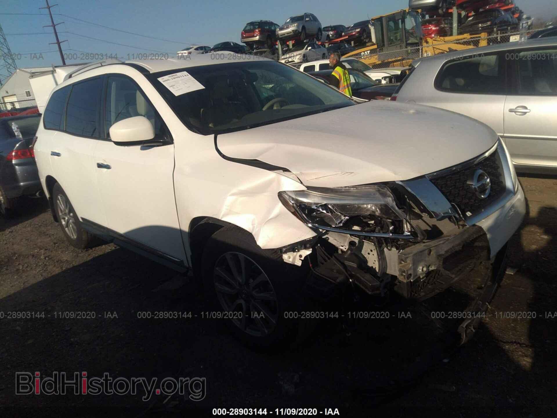 Фотография 5N1AR2MMXEC609925 - NISSAN PATHFINDER 2014