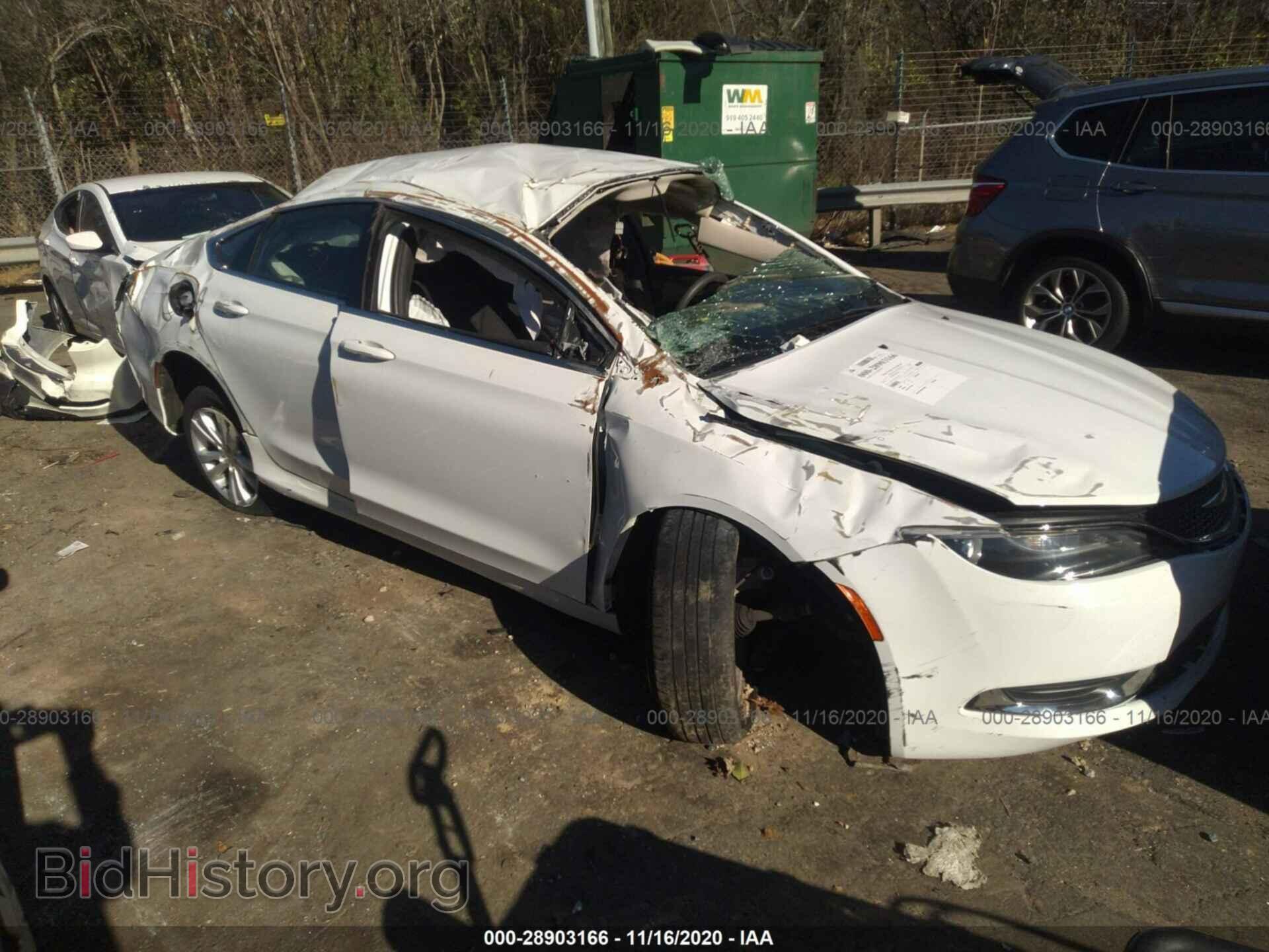 Фотография 1C3CCCAB1GN120171 - CHRYSLER 200 2016