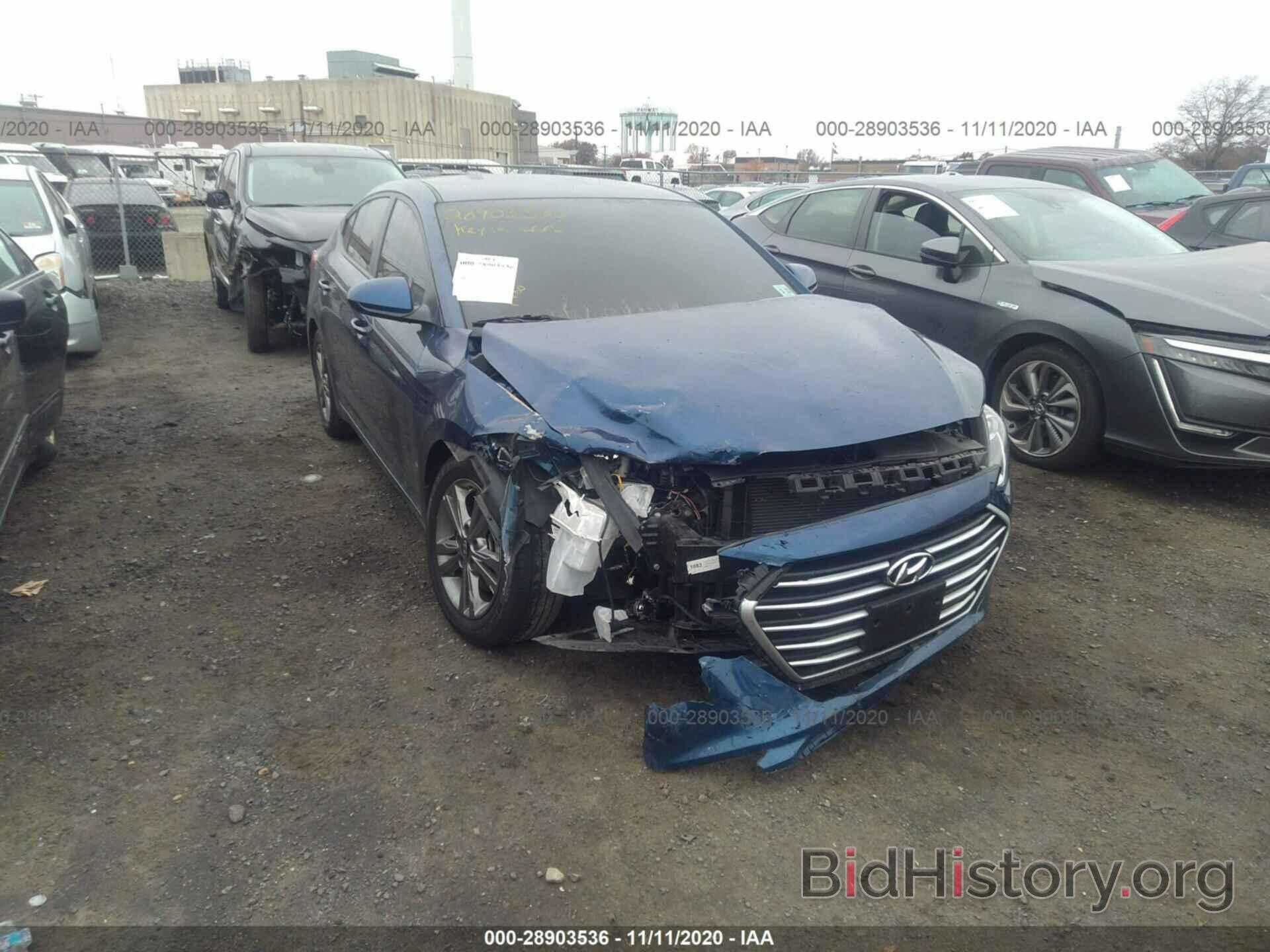 Photo 5NPD84LF8JH348988 - HYUNDAI ELANTRA 2018