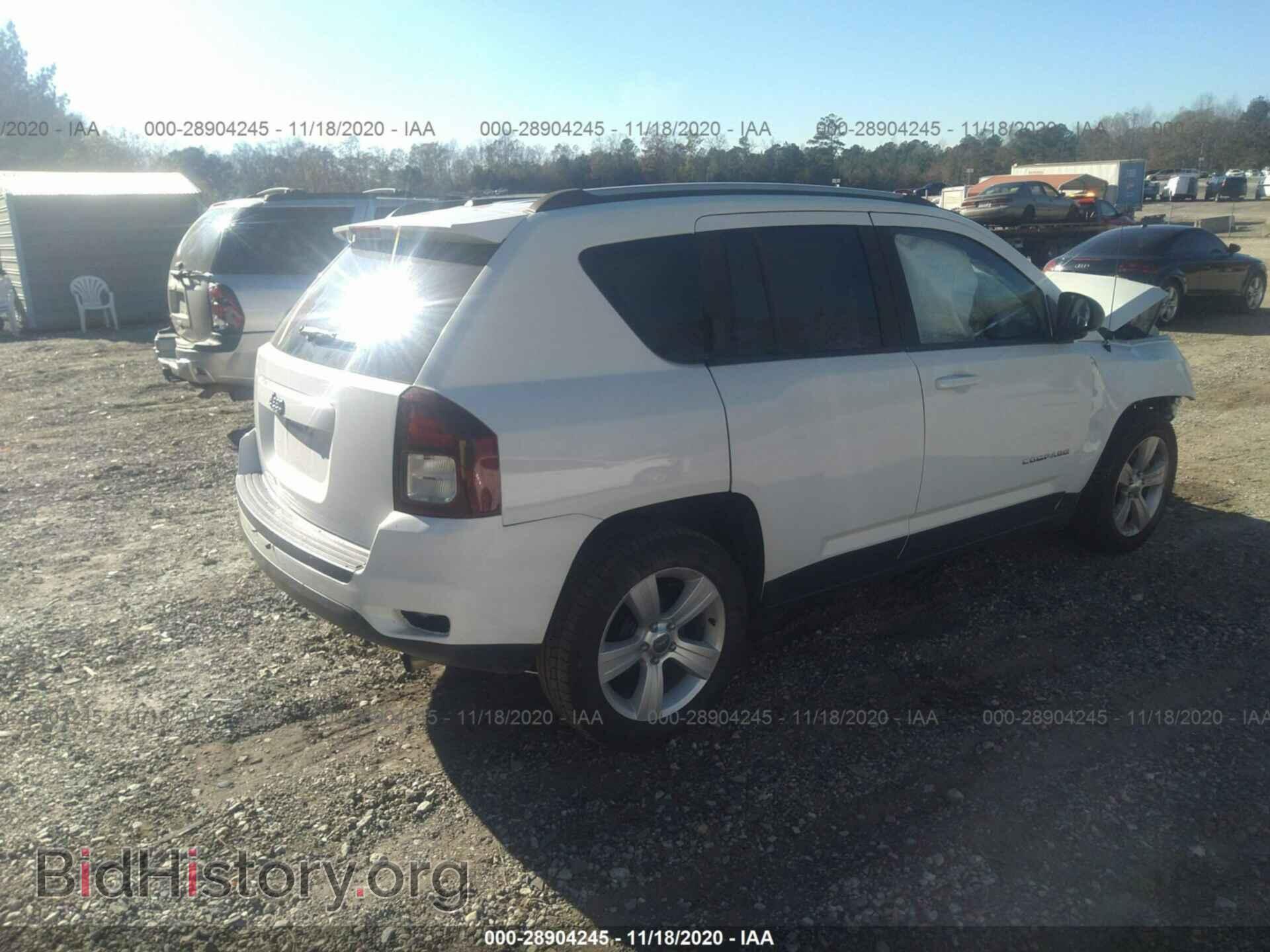 2016 JEEP COMPASS - VIN: 1C4NJCBA9GD574223 - Фото 4
