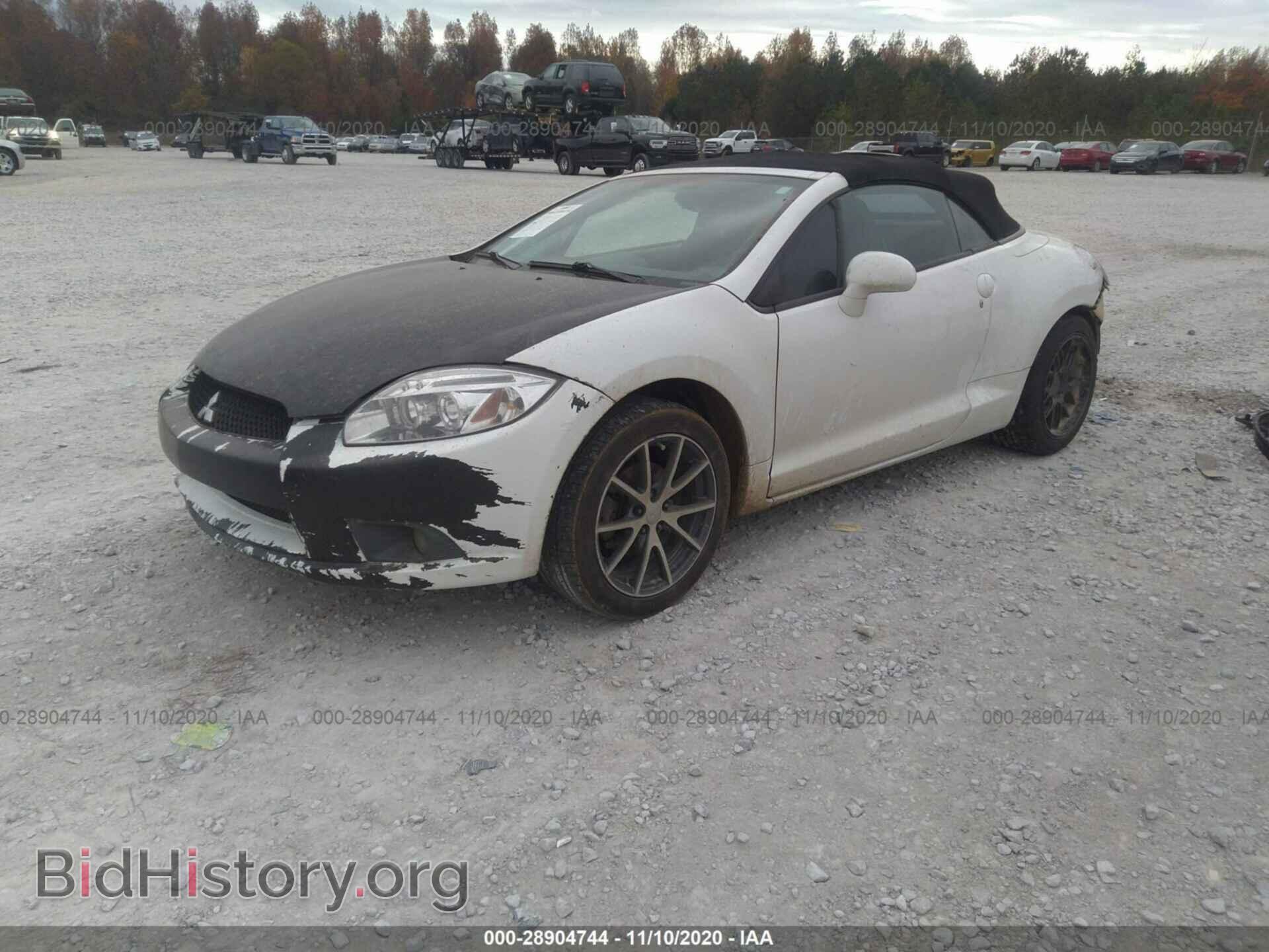 2012 MITSUBISHI ECLIPSE - VIN: 4A37L2EF5CE003821 - Photo 2
