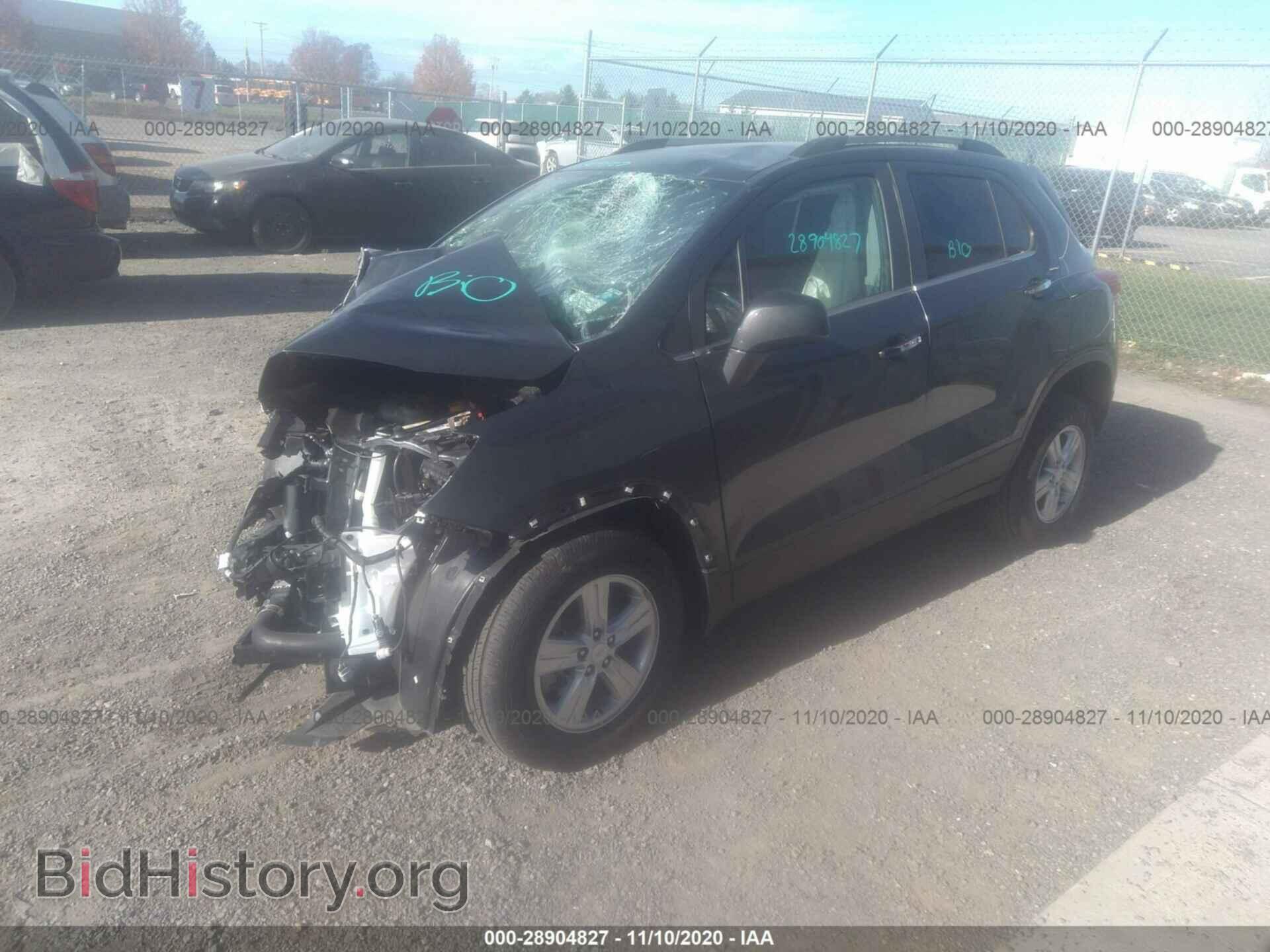 2020 CHEVROLET TRAX - VIN: 3GNCJLSB6LL253574 - Фото 2