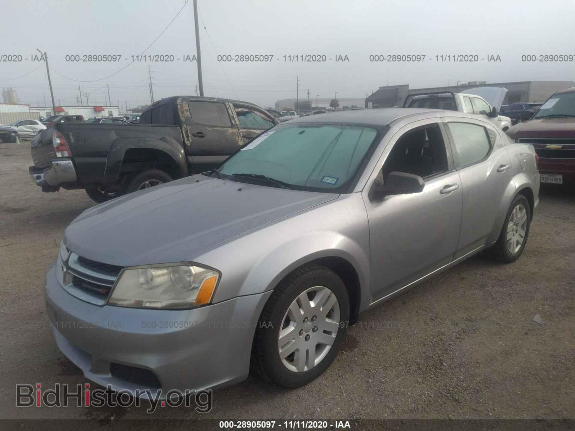 2013 DODGE AVENGER - VIN: 1C3CDZAB3DN650752 - Фото 2