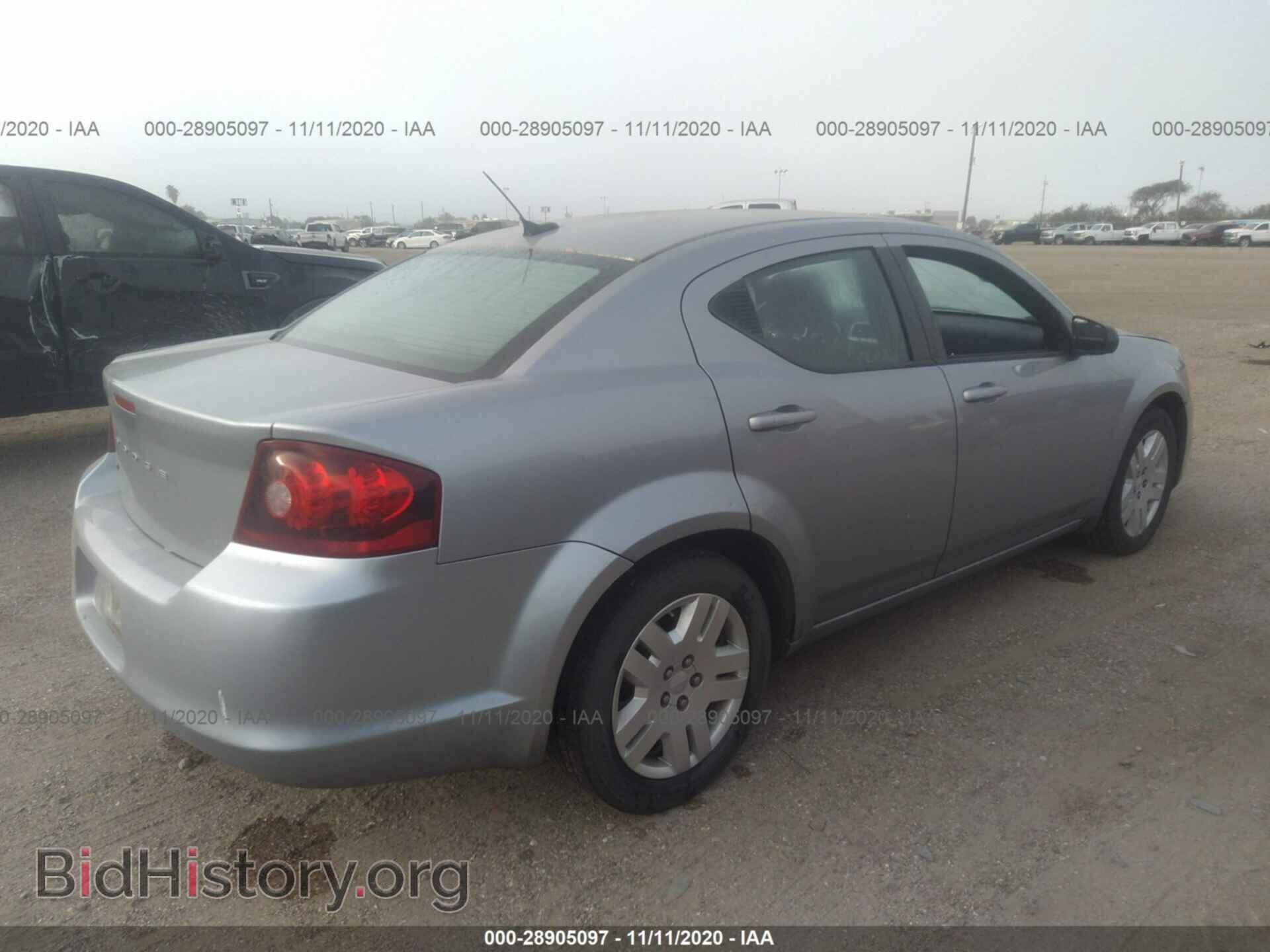 2013 DODGE AVENGER - VIN: 1C3CDZAB3DN650752 - Фото 4