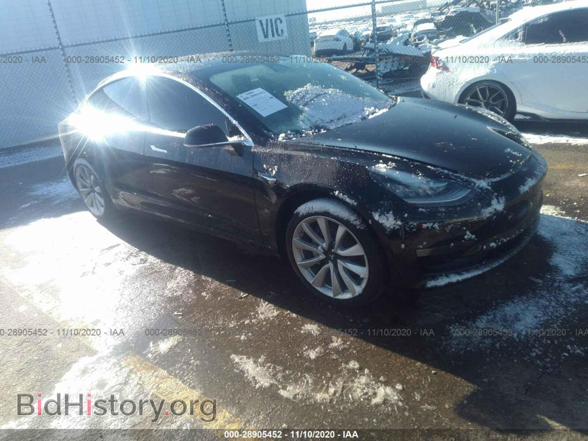 Photo 5YJ3E1EB0LF801127 - TESLA MODEL 3 2020