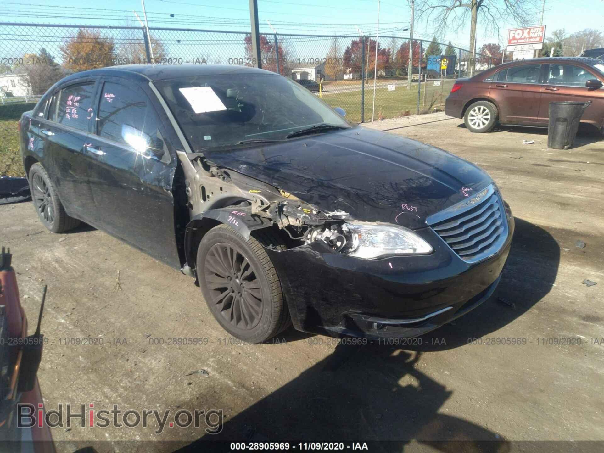 Фотография 1C3CCBCG9DN504505 - CHRYSLER 200 2013