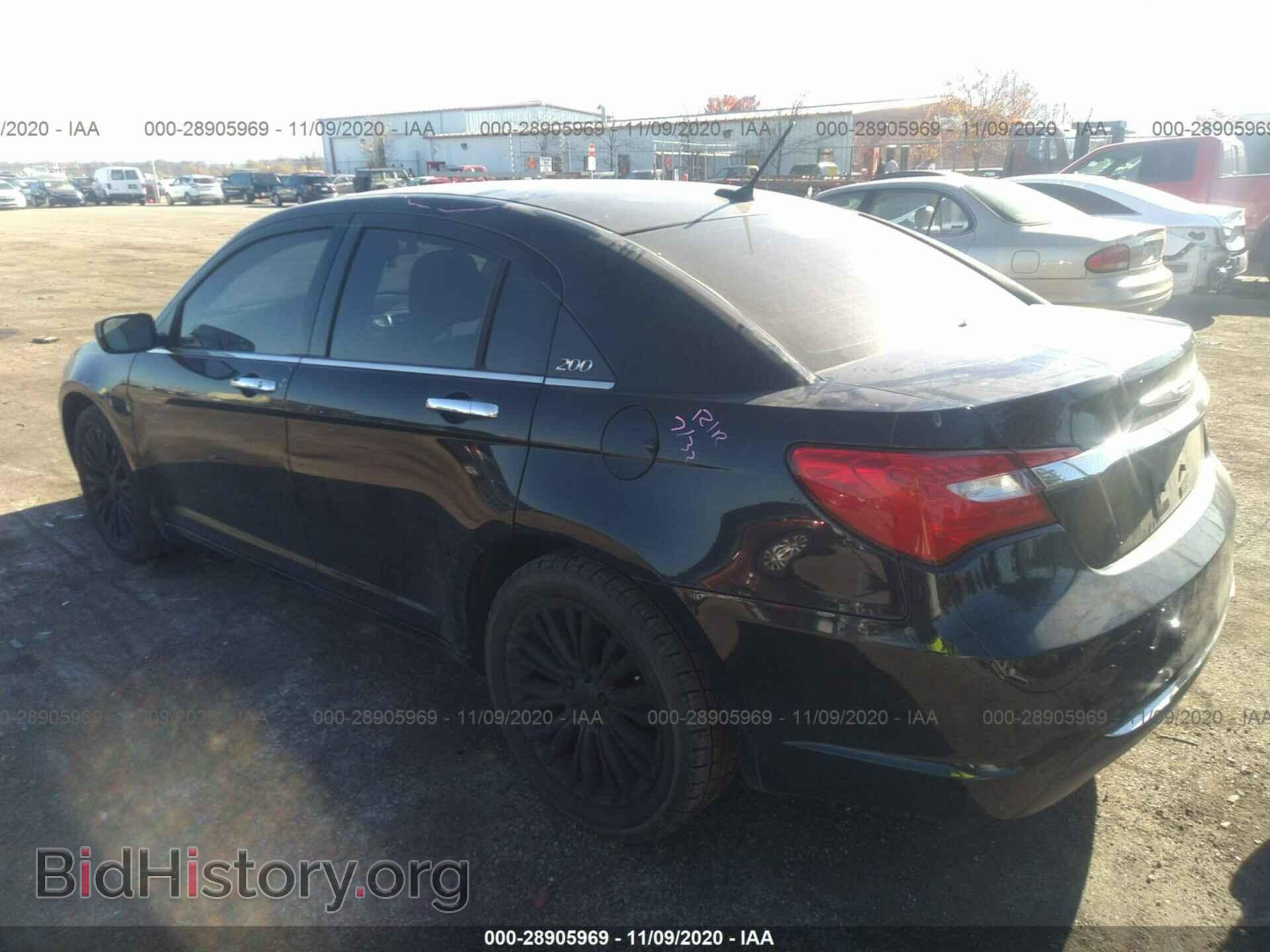 2013 CHRYSLER 200 - VIN: 1C3CCBCG9DN504505 - Фото 3