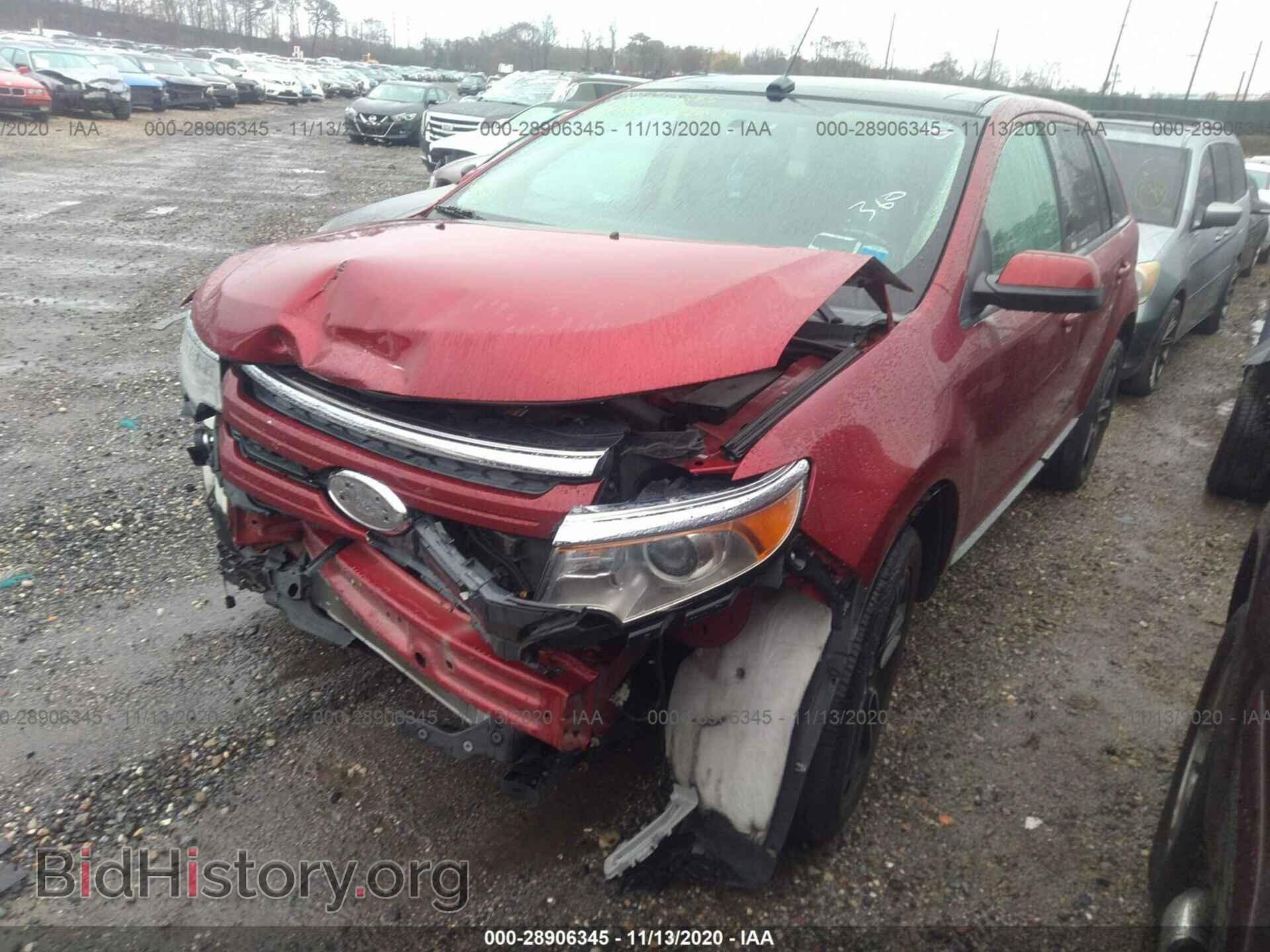 2014 FORD EDGE - VIN: 2FMDK4JC8EBA08425 - Фото 2