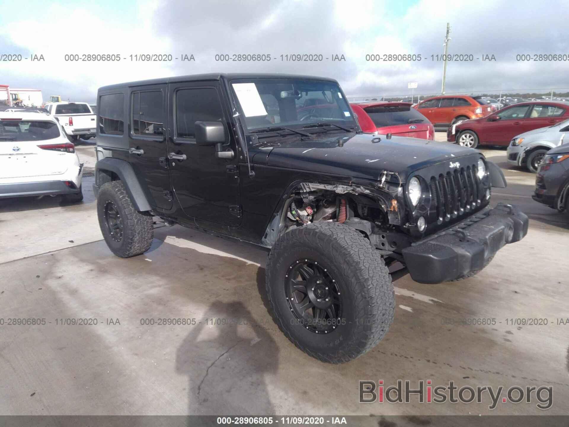 Photo 1C4BJWDG4GL258644 - JEEP WRANGLER UNLIMITED 2016